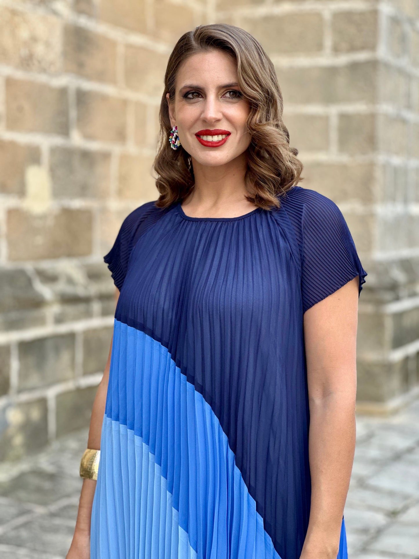 Vestido Mística Azul