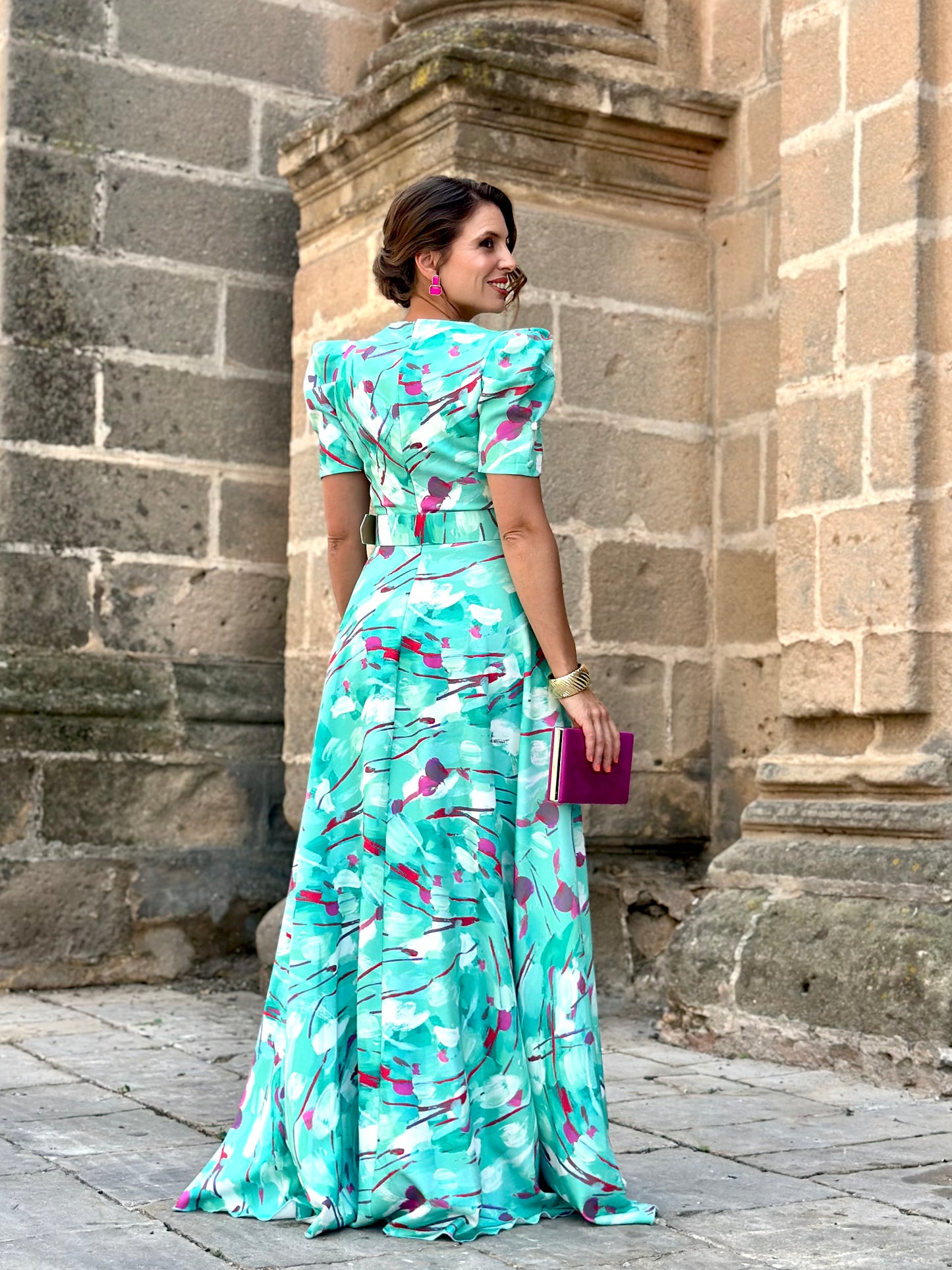 Vestido Coralina Estampado