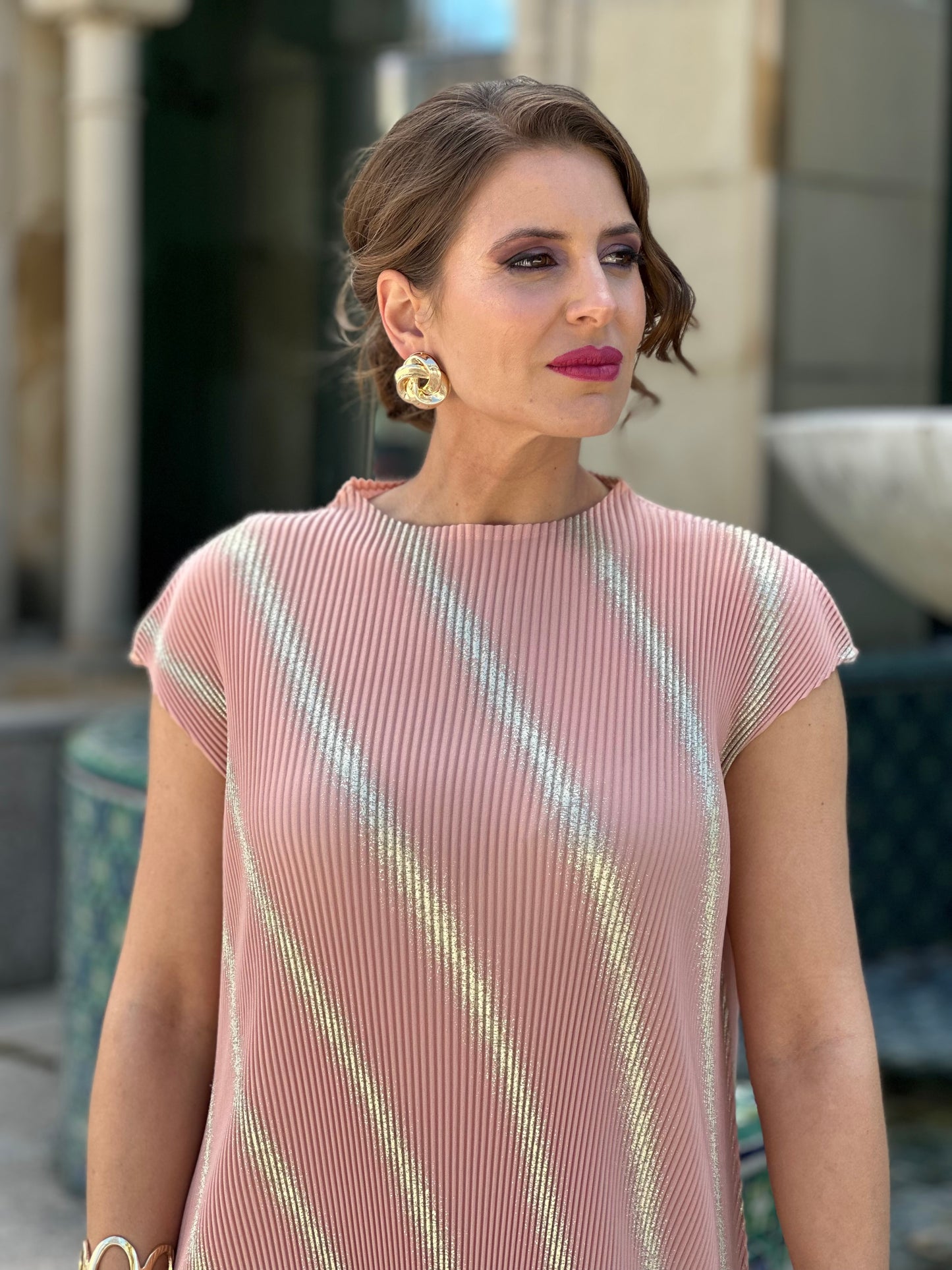 Vestido Gala Rosa