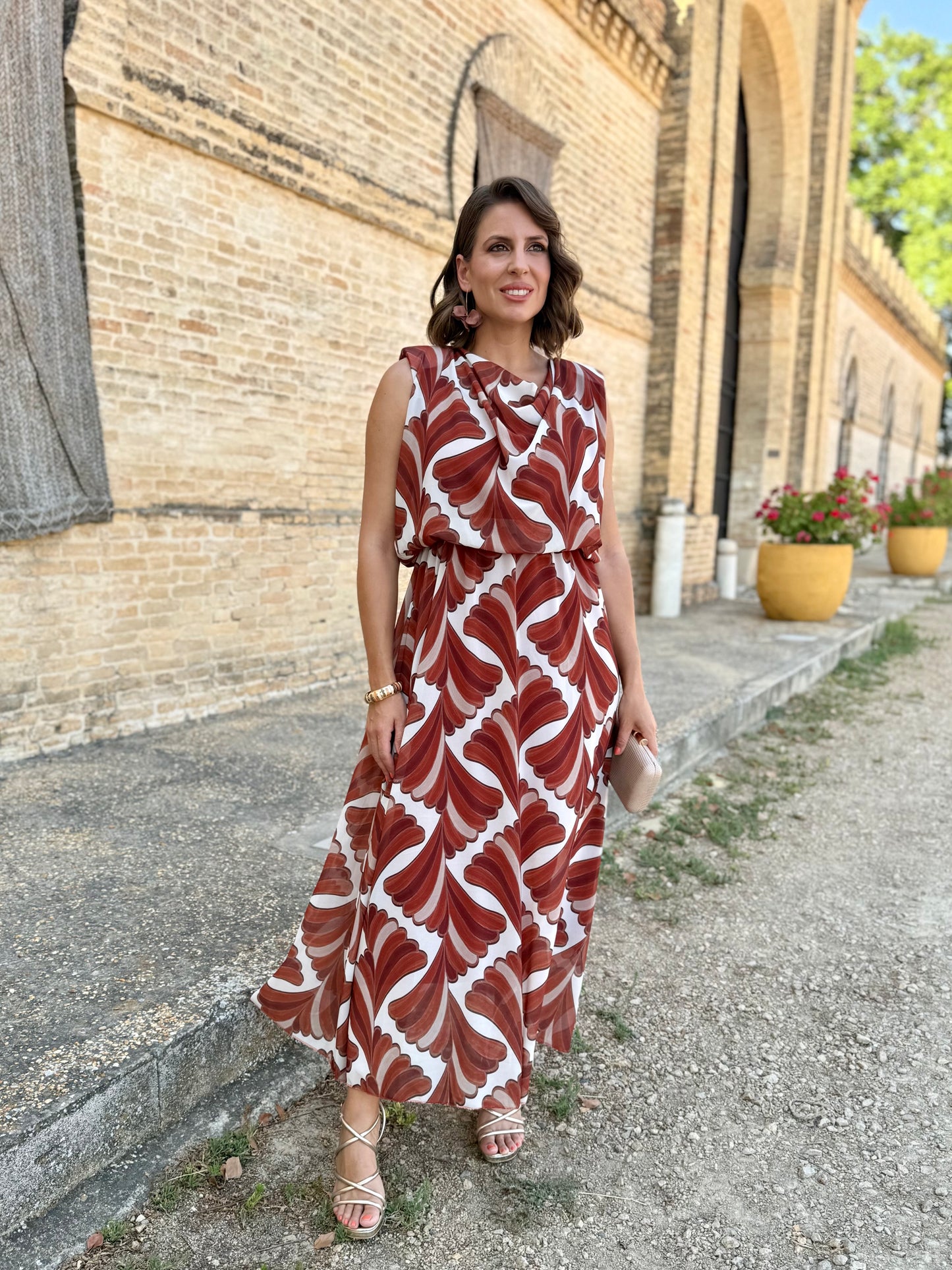 Vestido Oriana Teja