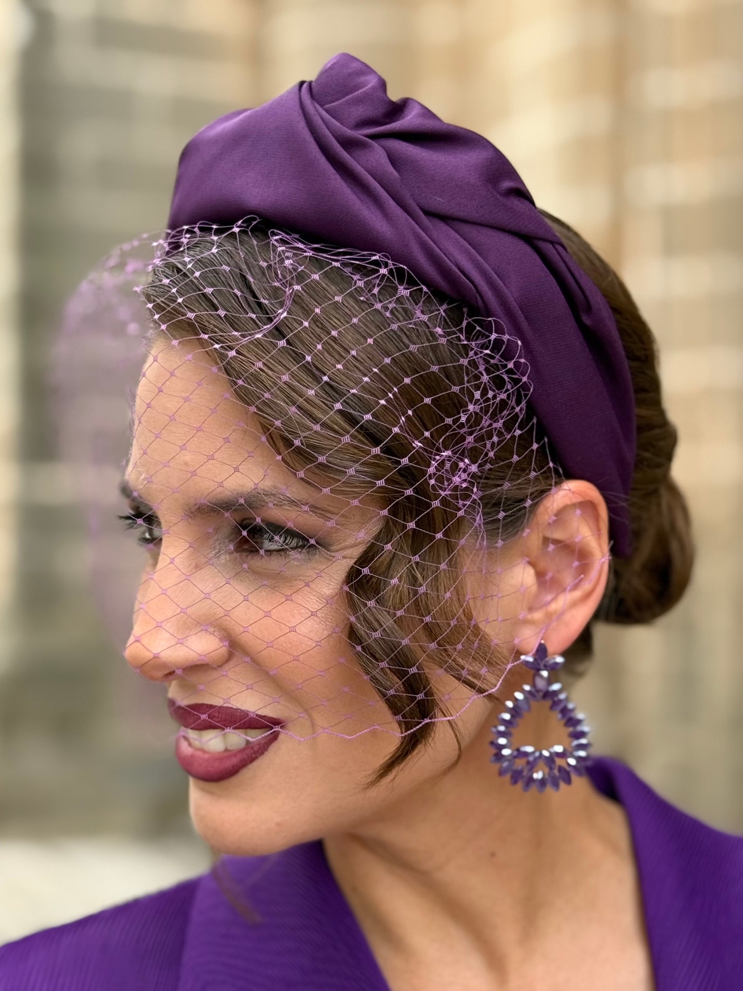 Diadema Córdoba Morada