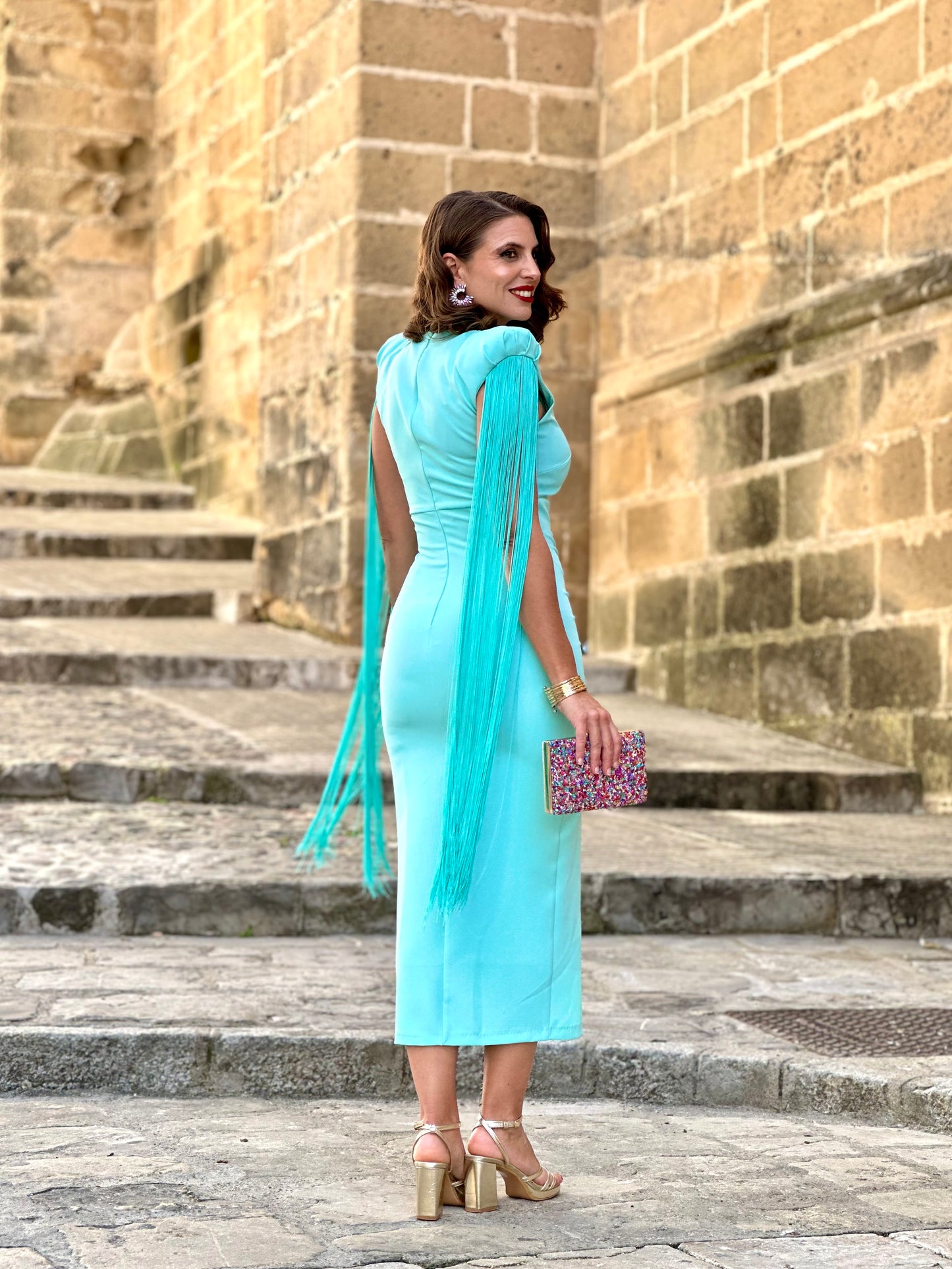 Vestido Brisa Agua Mar