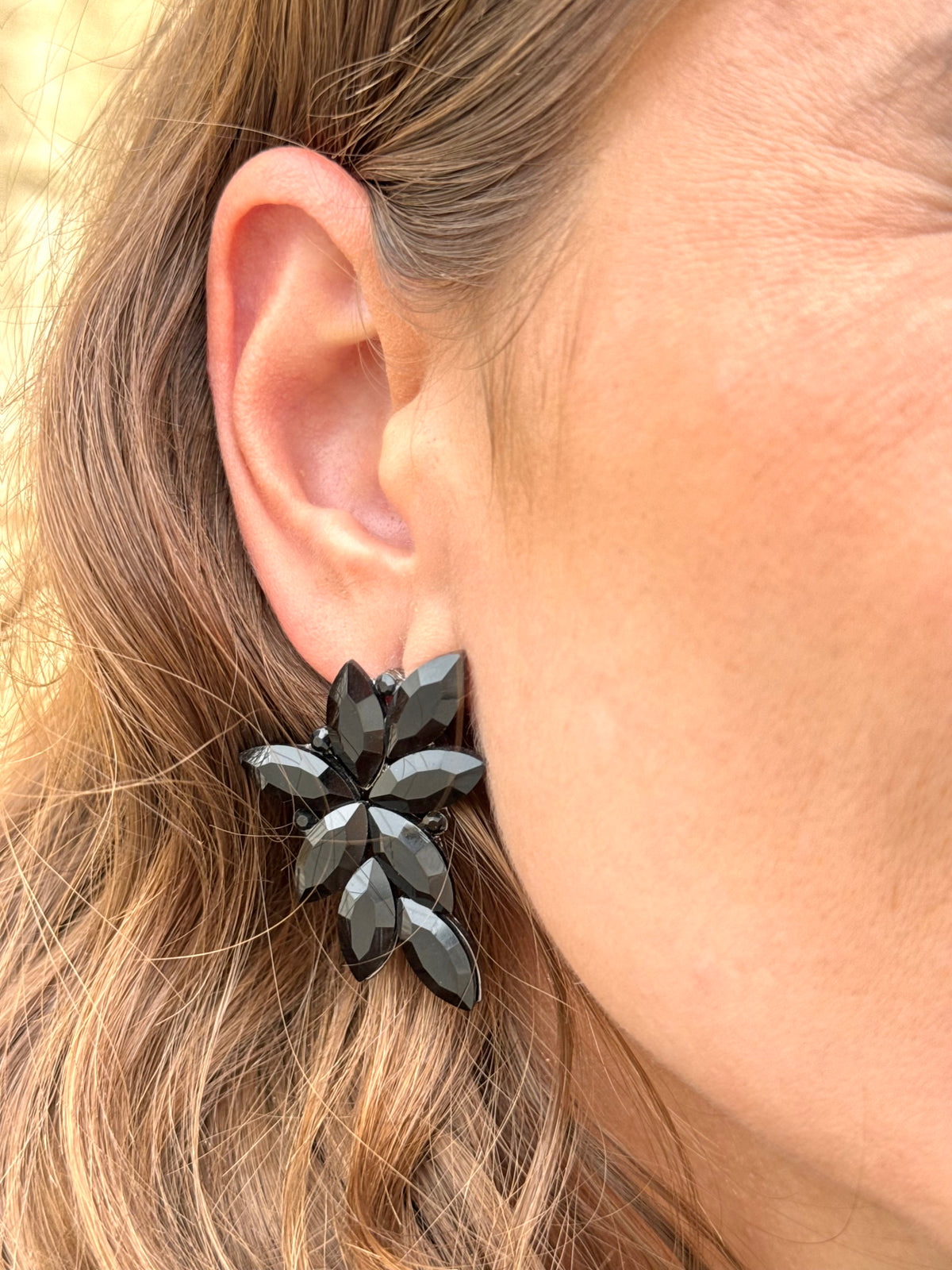 Pendientes Lorena Negro