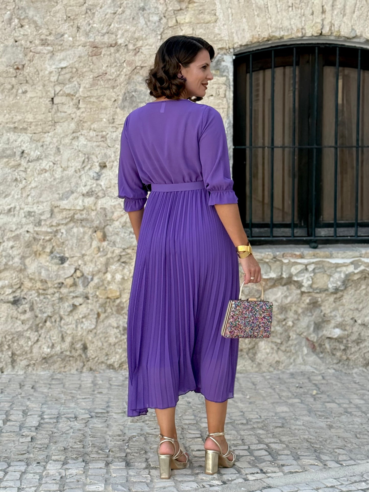 Vestido Harmonía Morado