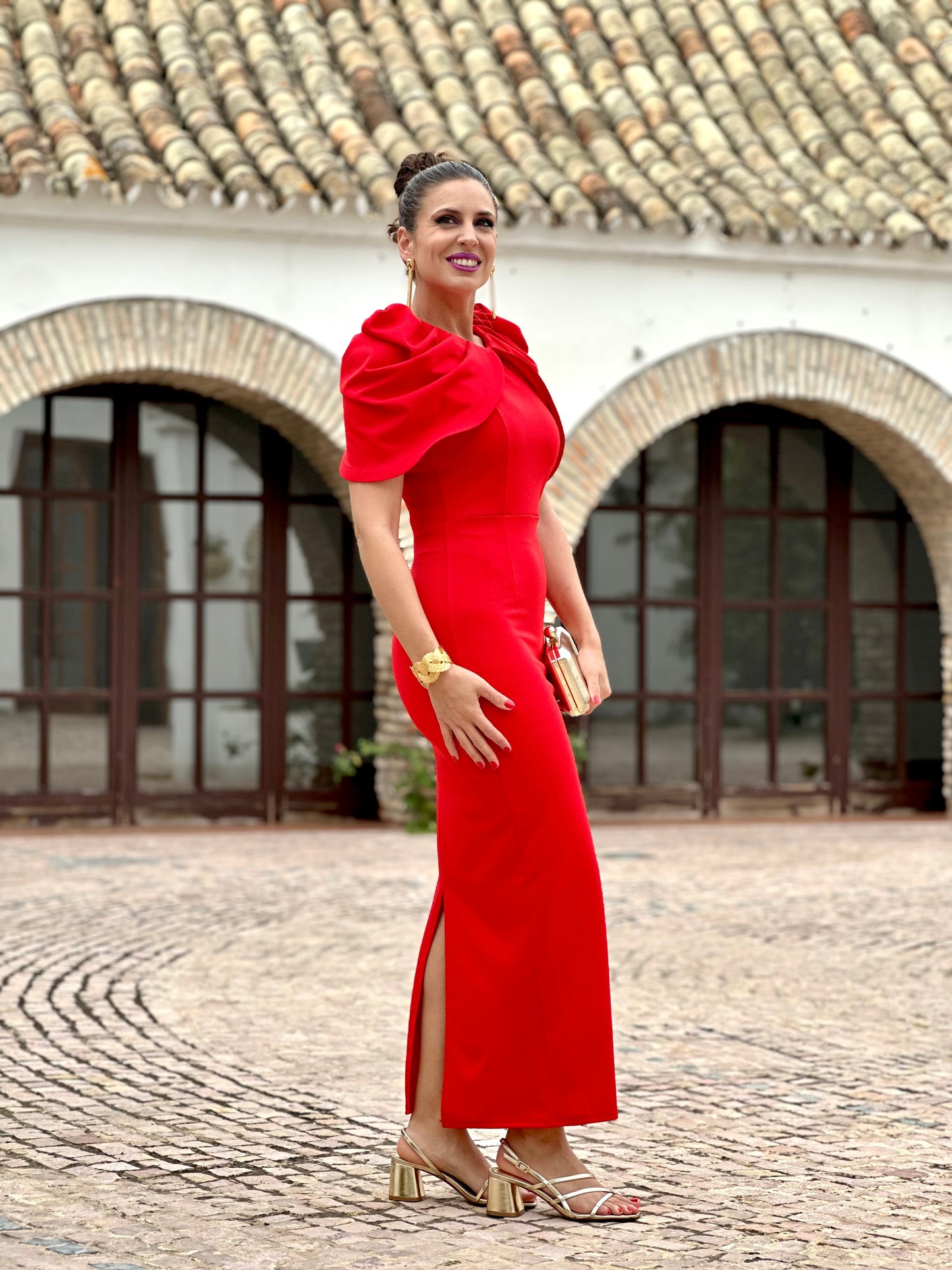 Vestido Budapest Rojo