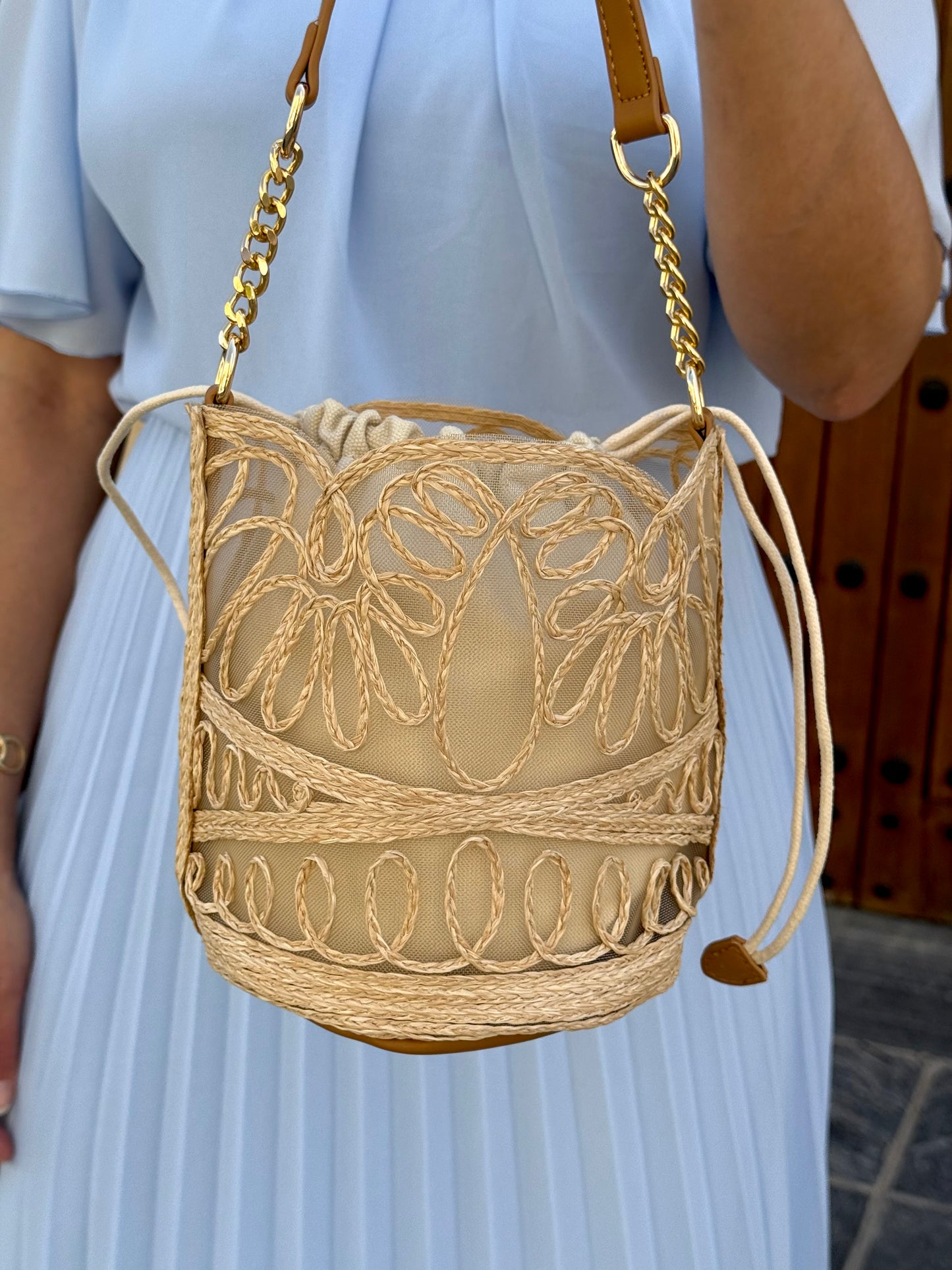 Bolso Melisa Camel