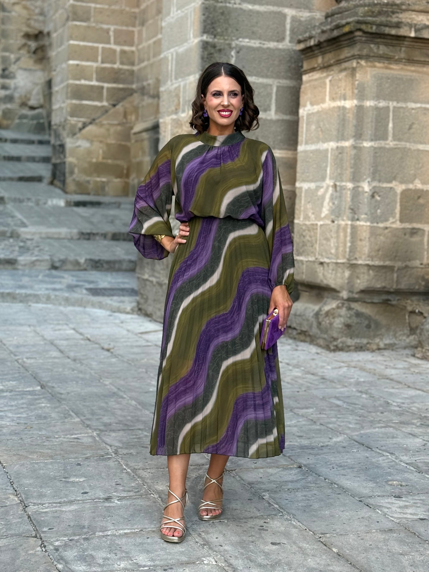Vestido Horizonte Verde