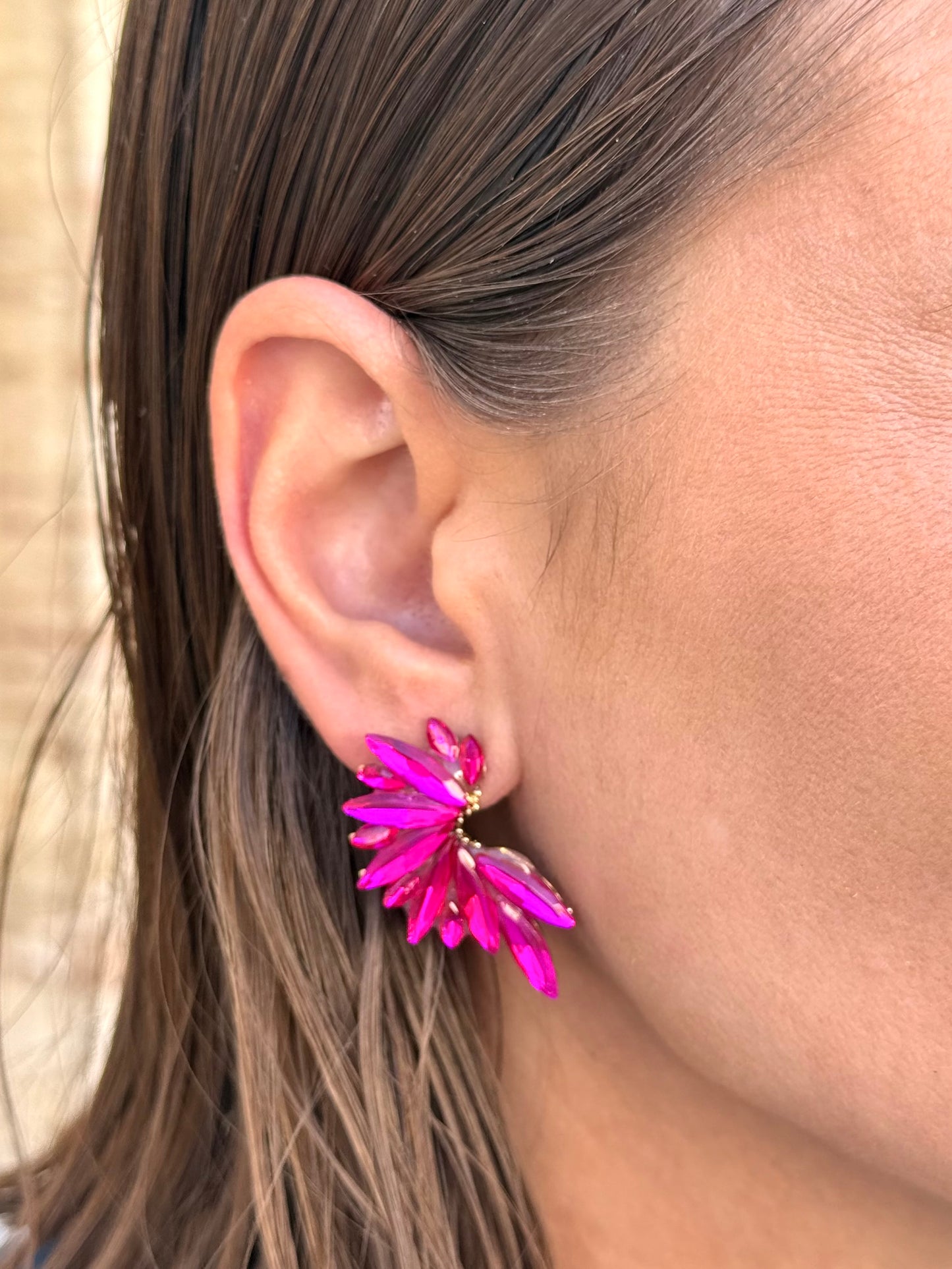 Pendientes Axel Buganvilla