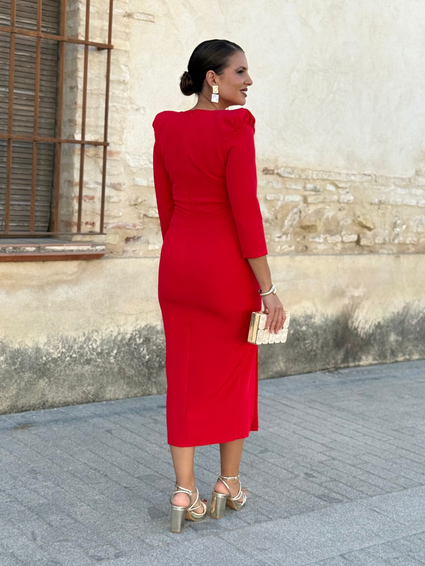 Vestido Elia Rojo