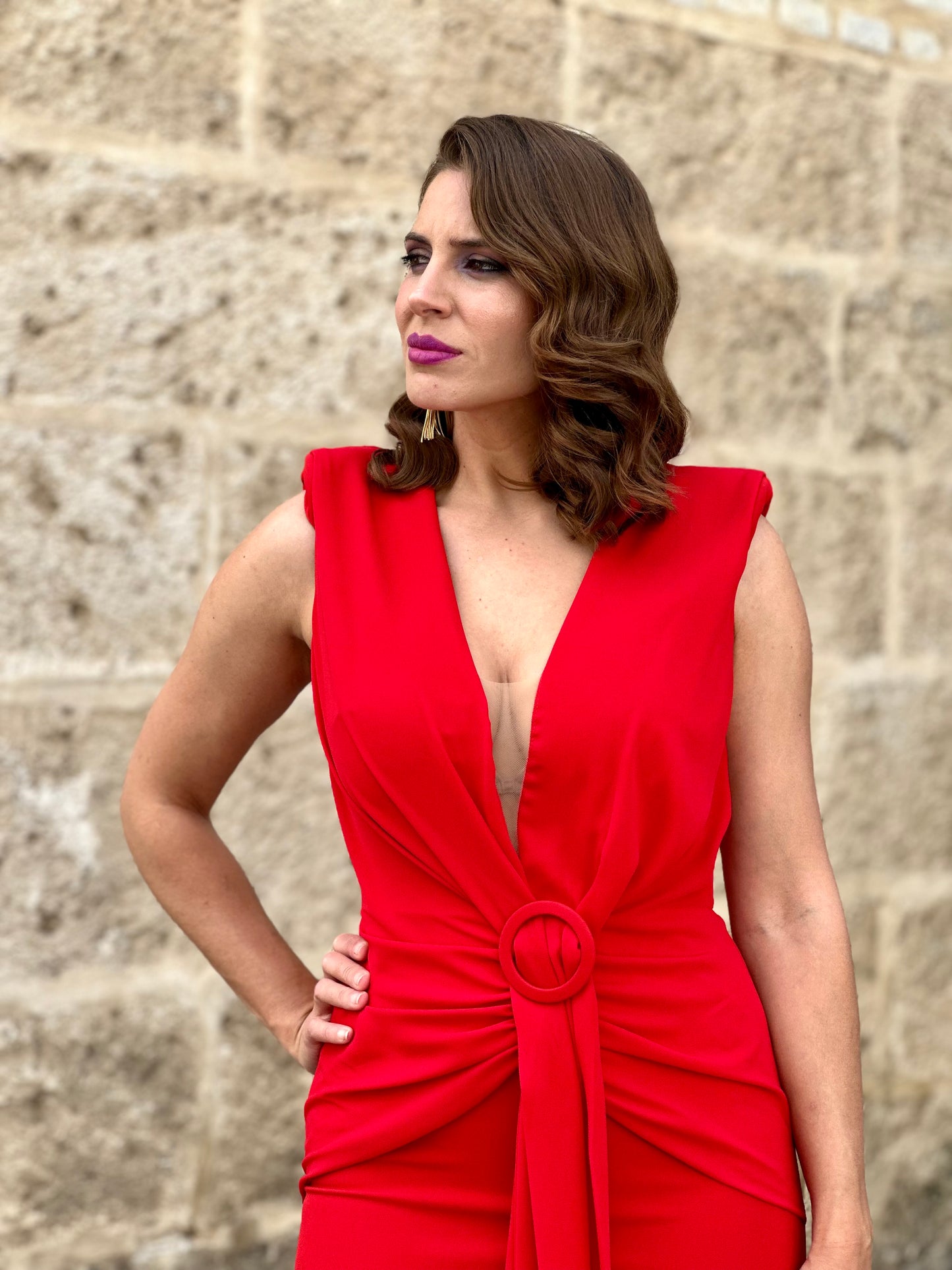 Vestido Majestic Rojo