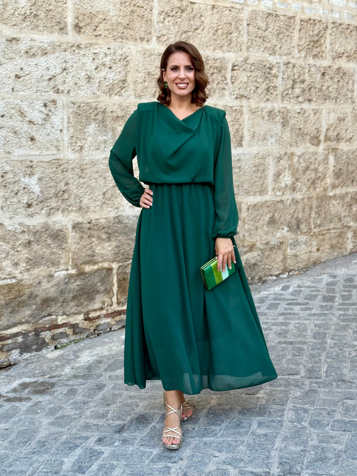 Vestido Miriam Verde