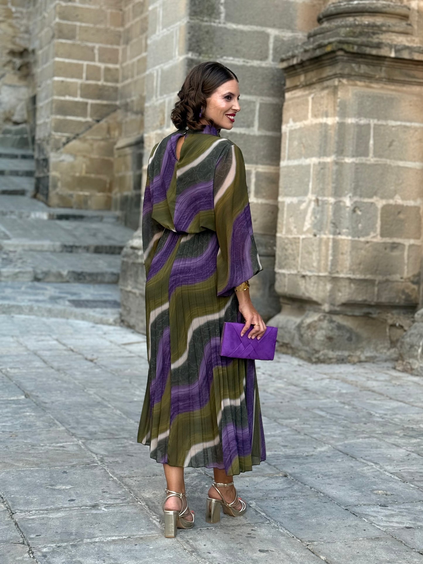 Vestido Horizonte Verde