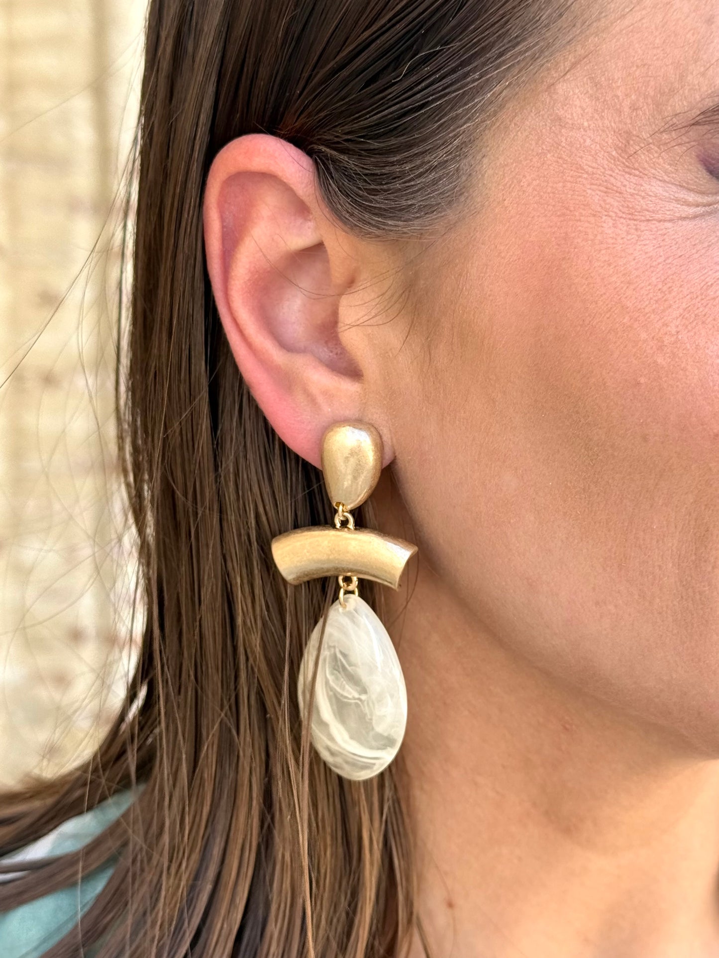 Pendientes Leo Marfil