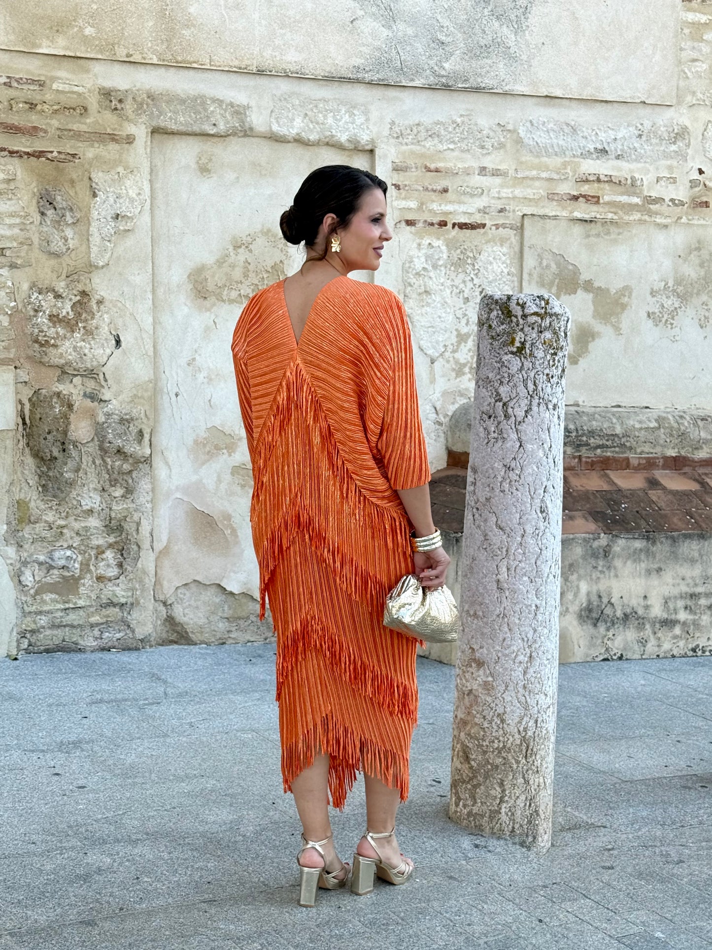 Vestido Messina Naranja