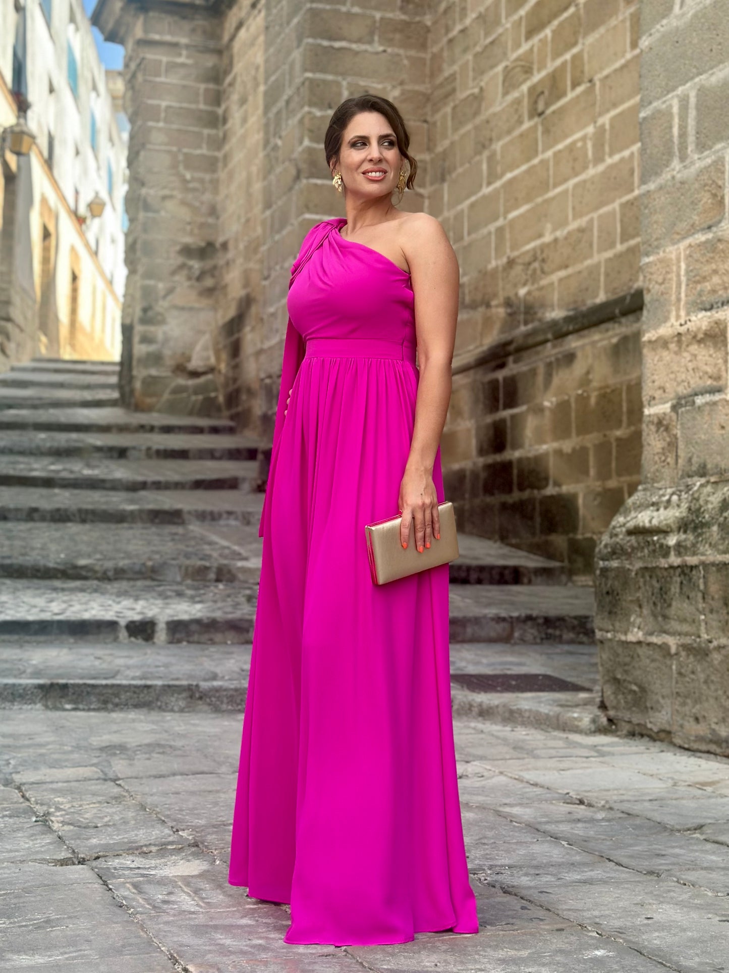 Vestido Lía Buganvilla