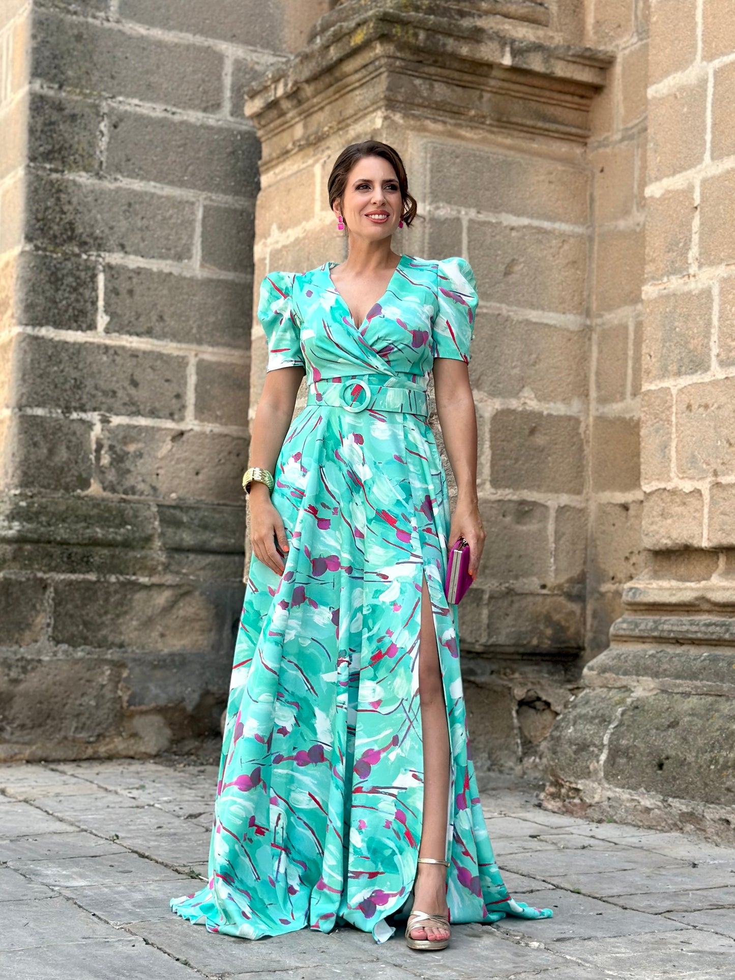 Vestido Coralina Estampado