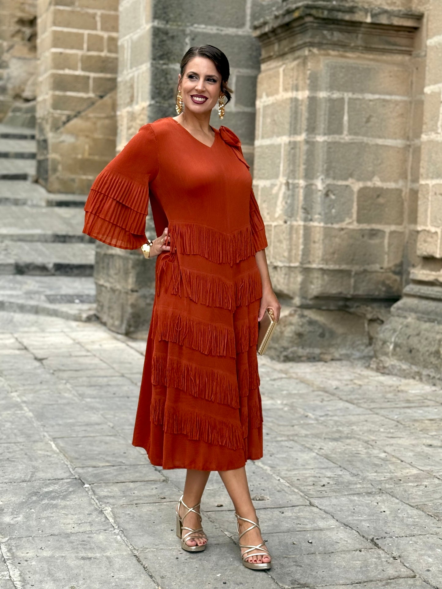Vestido Cordelia Teja