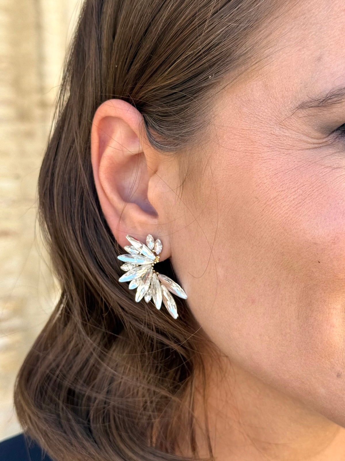 Pendientes Axel Cristal