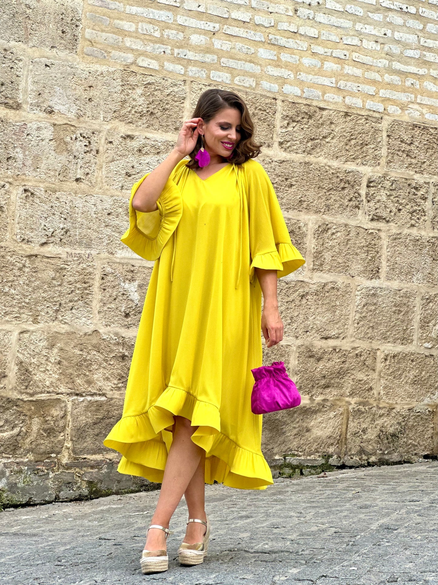 Vestido Casandra Amarillo