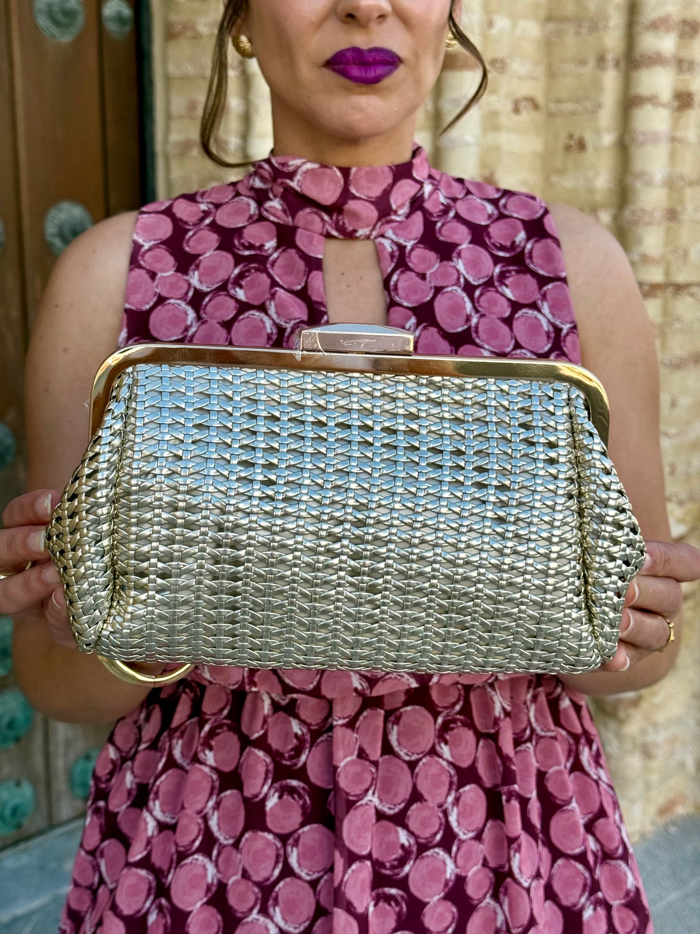 Bolso Estíbaliz Dorado