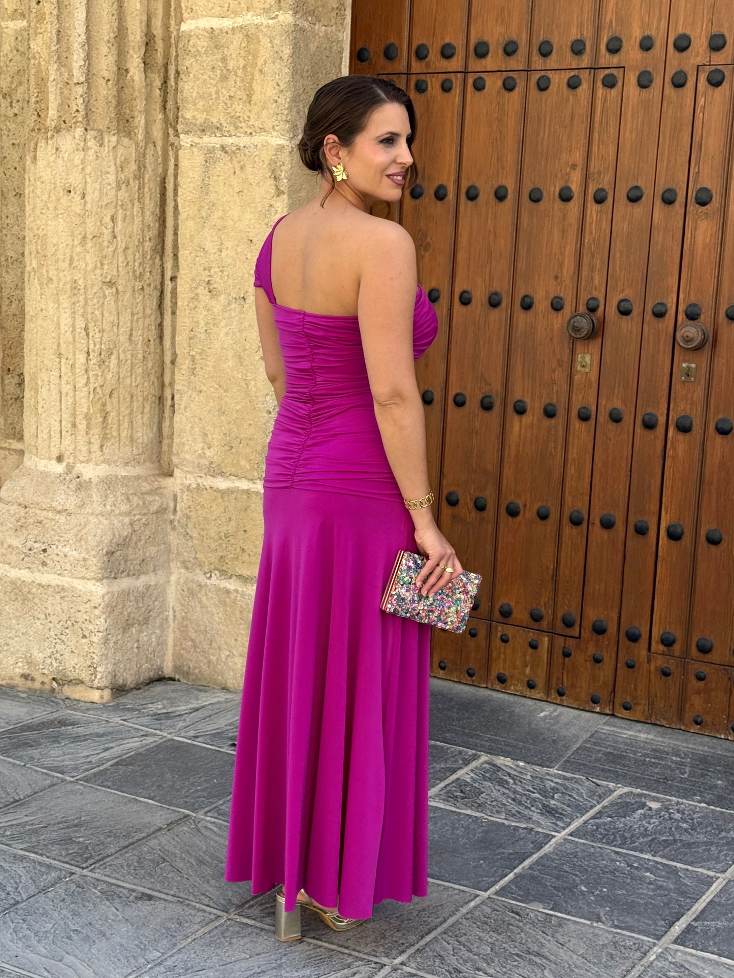 Vestido Sandra Buganvilla