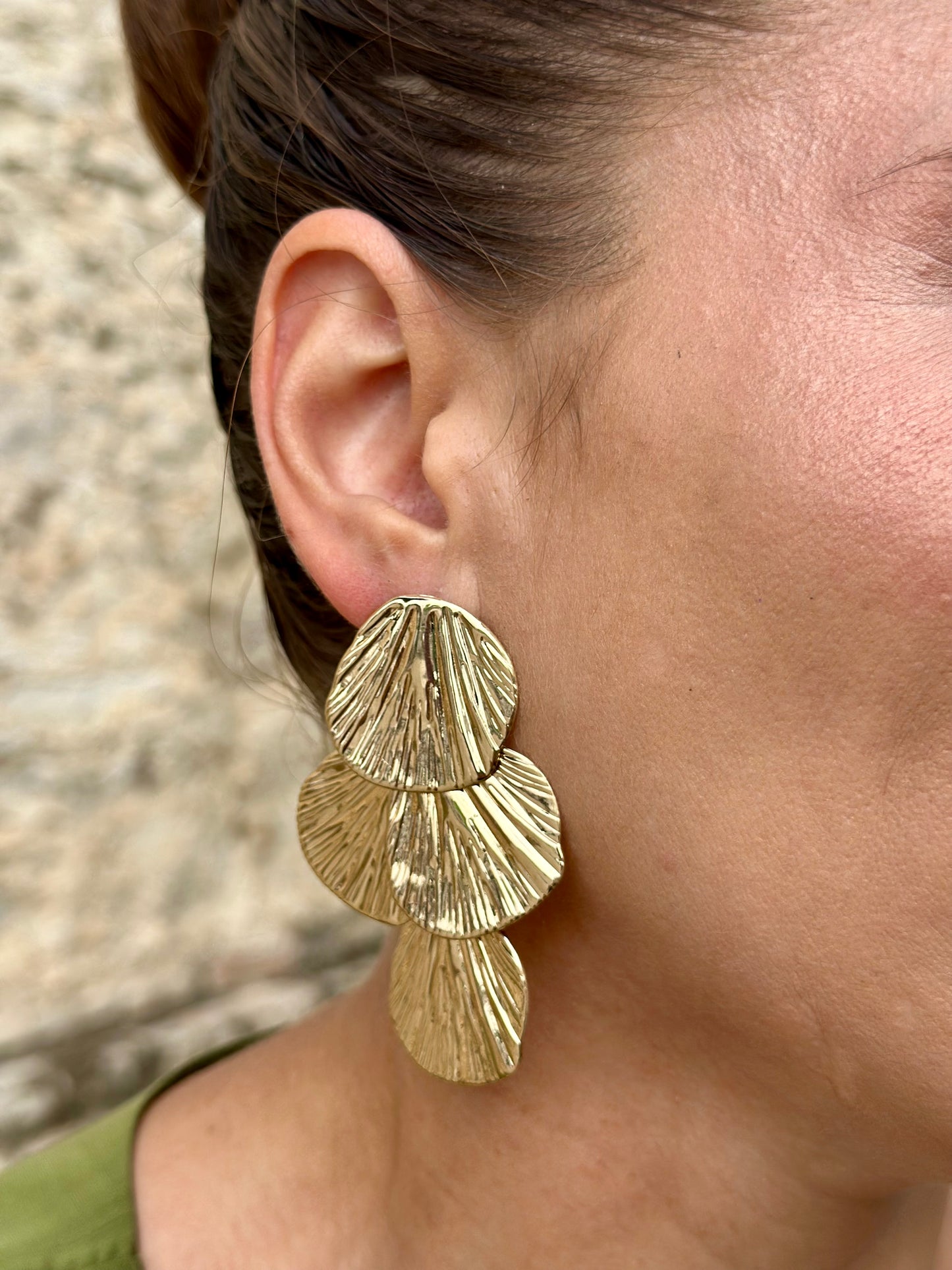 Pendientes Isabella Dorado