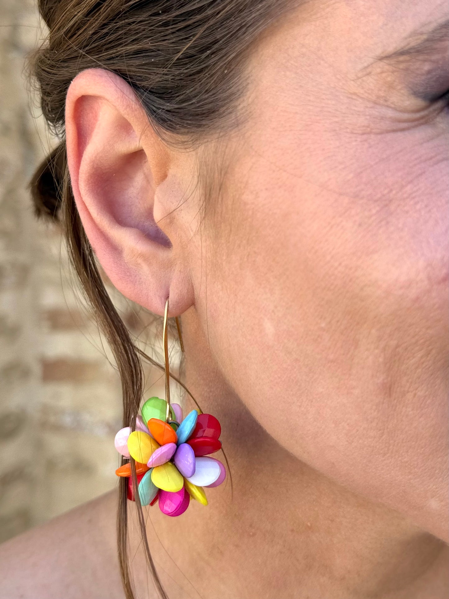 Pendientes Estíbaliz Multicolor