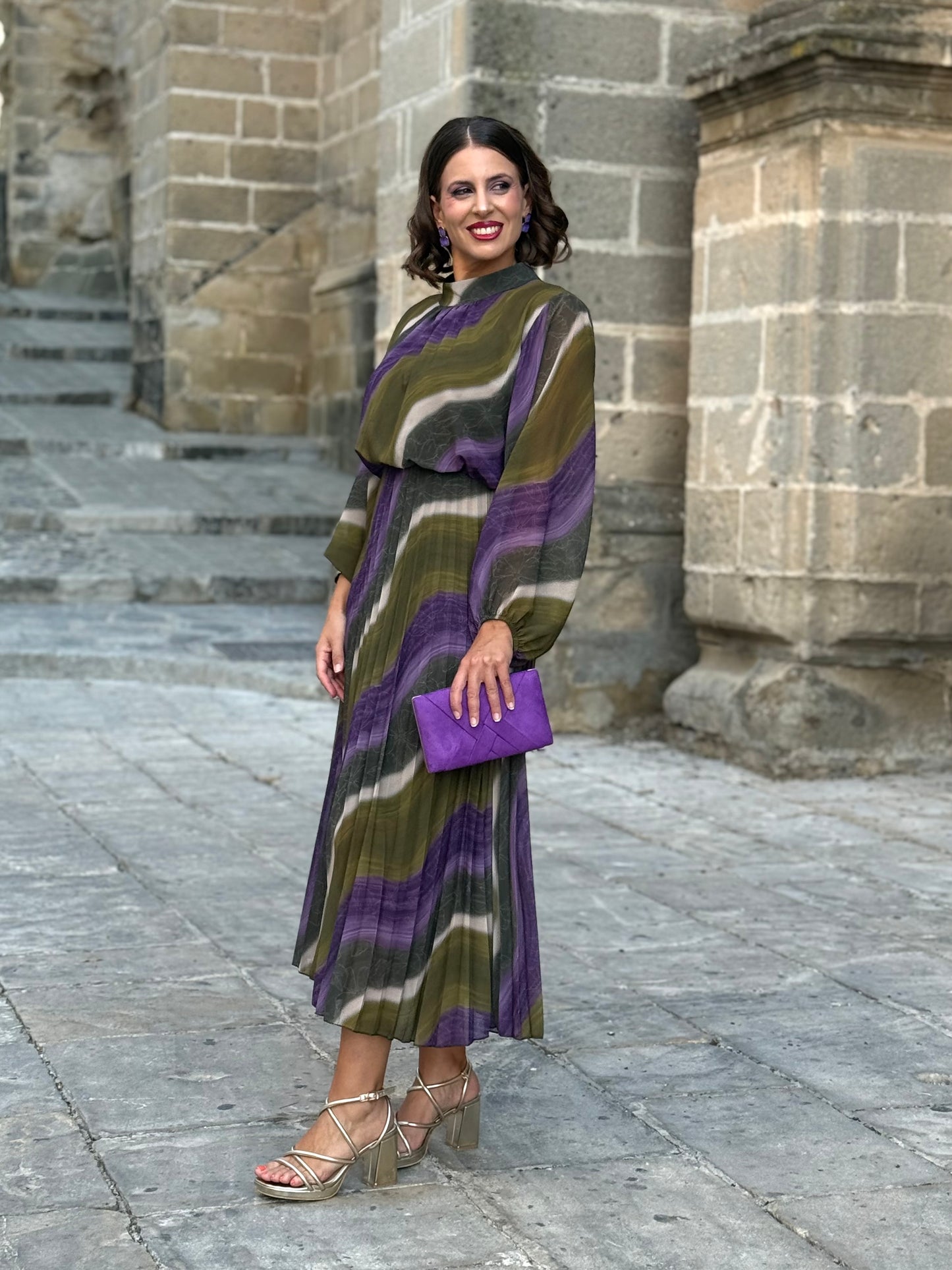 Vestido Horizonte Verde