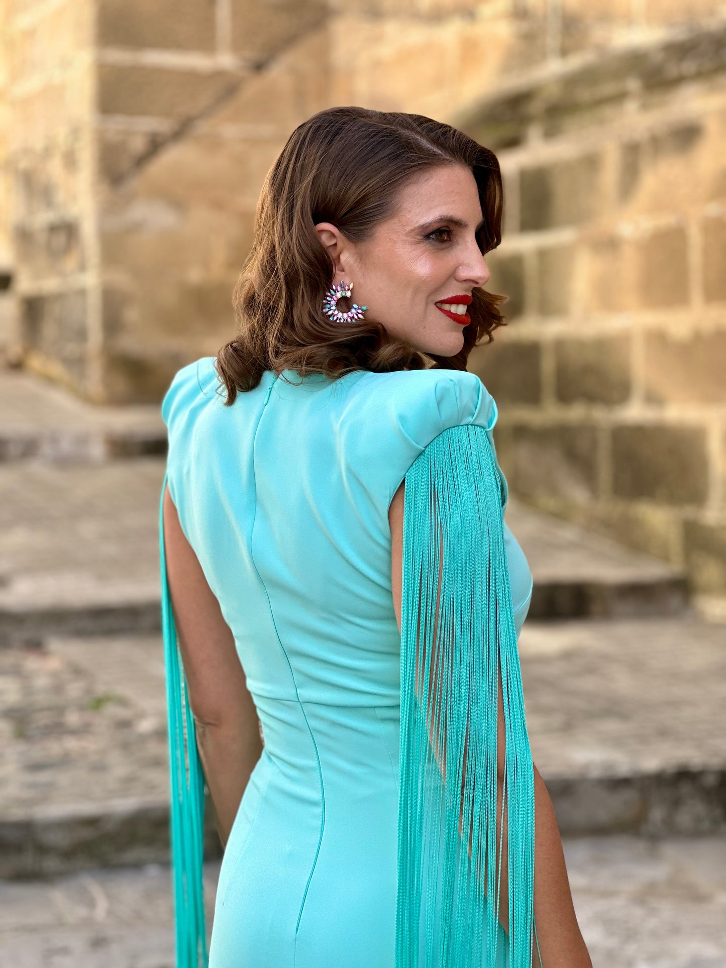 Vestido Brisa Agua Mar