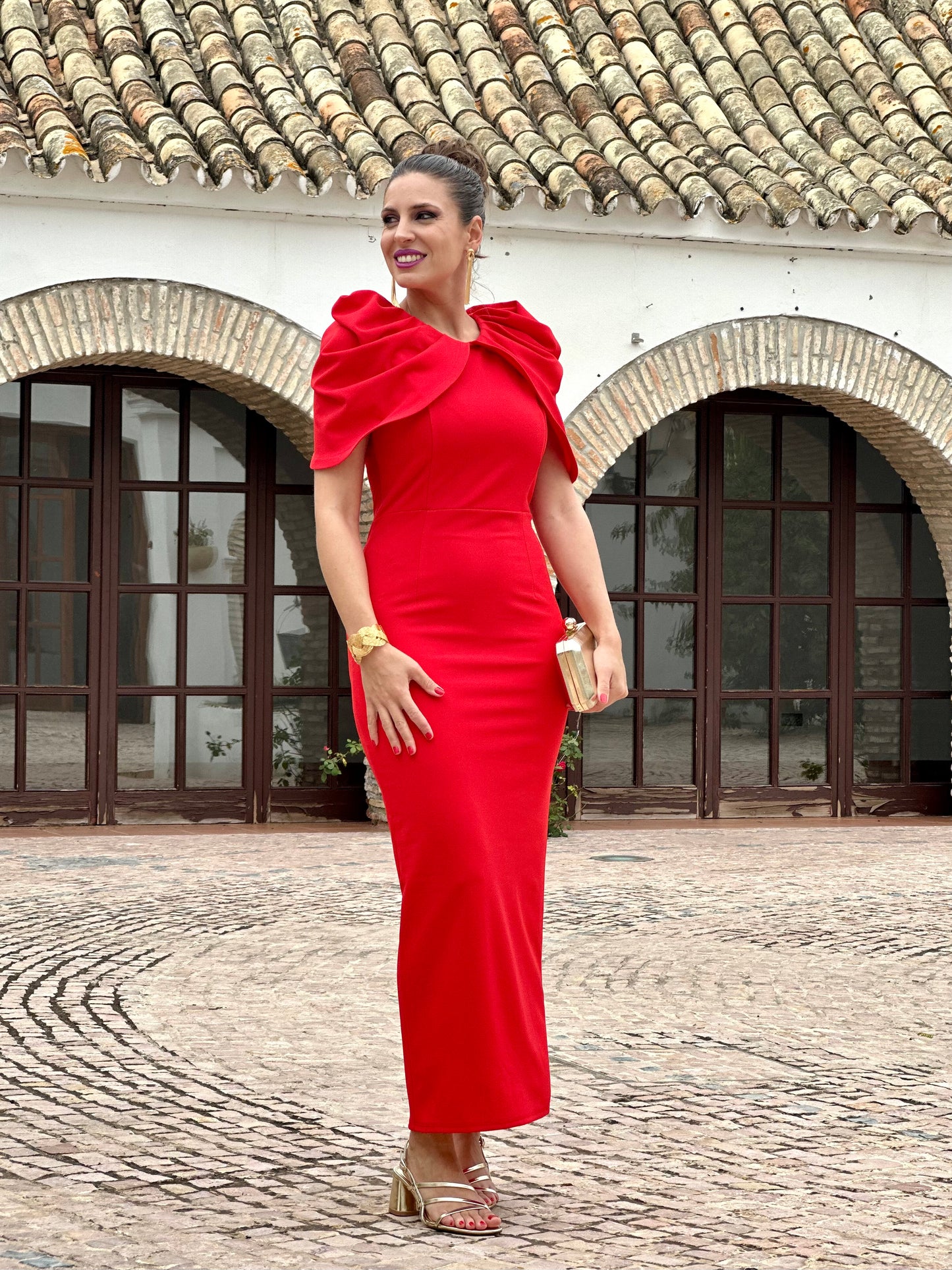 Vestido Budapest Rojo