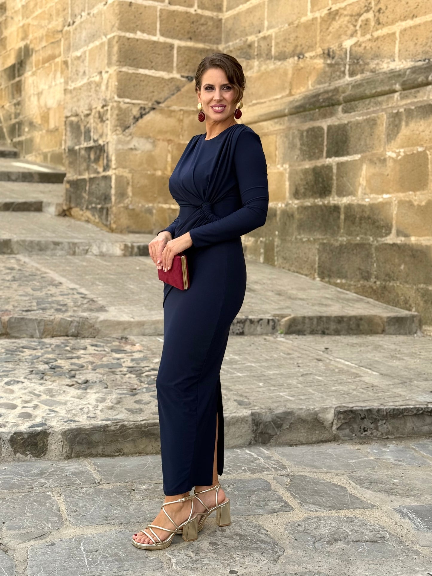 Vestido Cayetana Marino