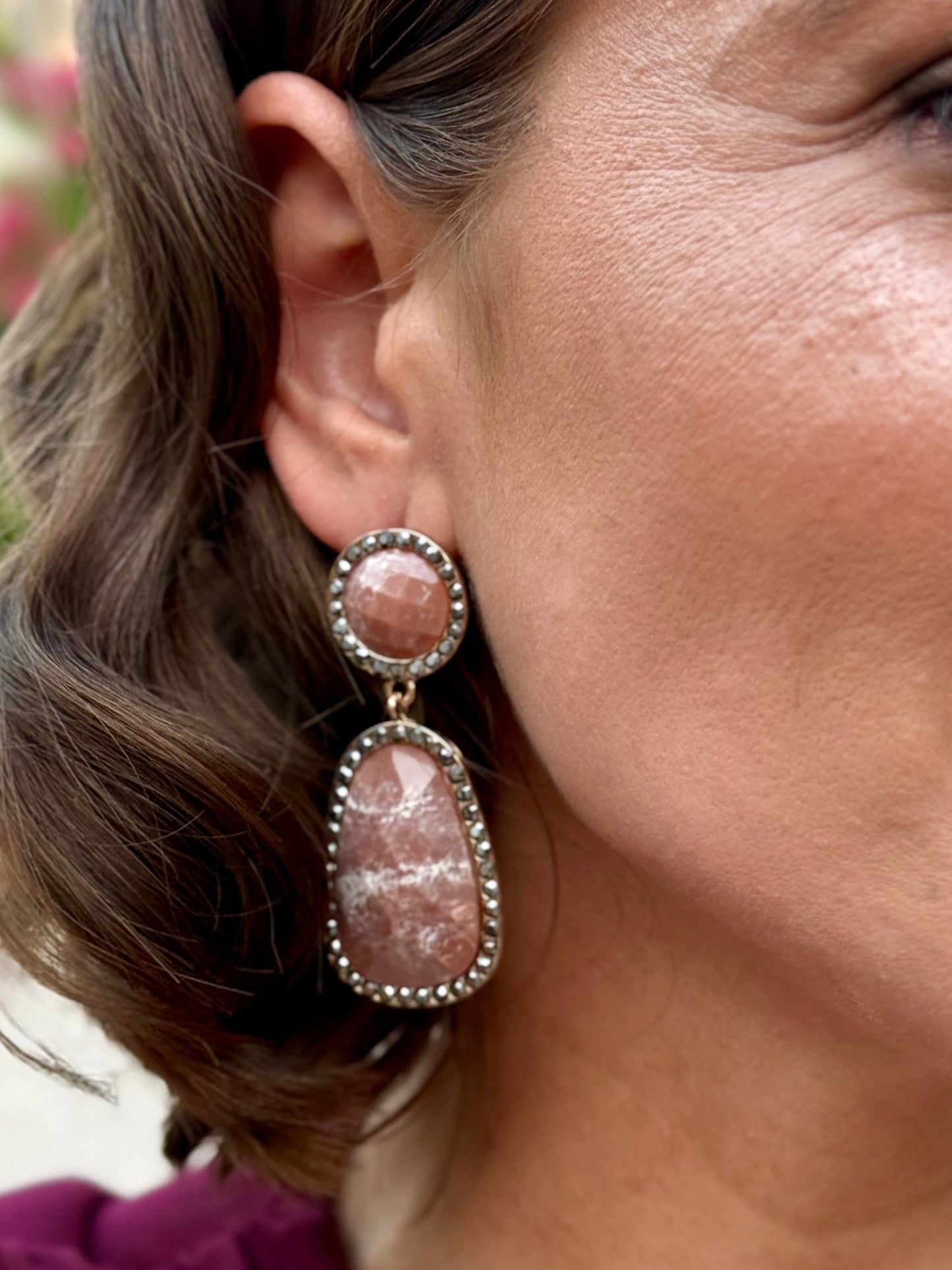 Pendientes Piedra Camel