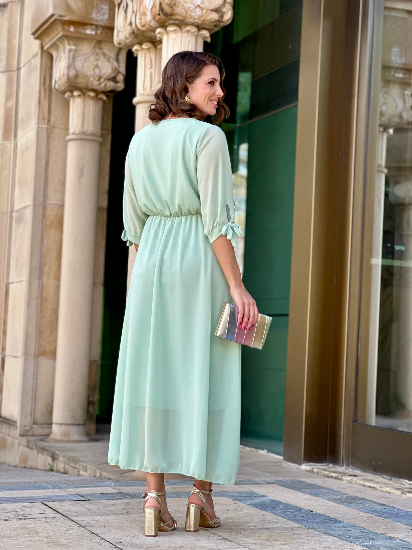 Vestido Indiana Menta