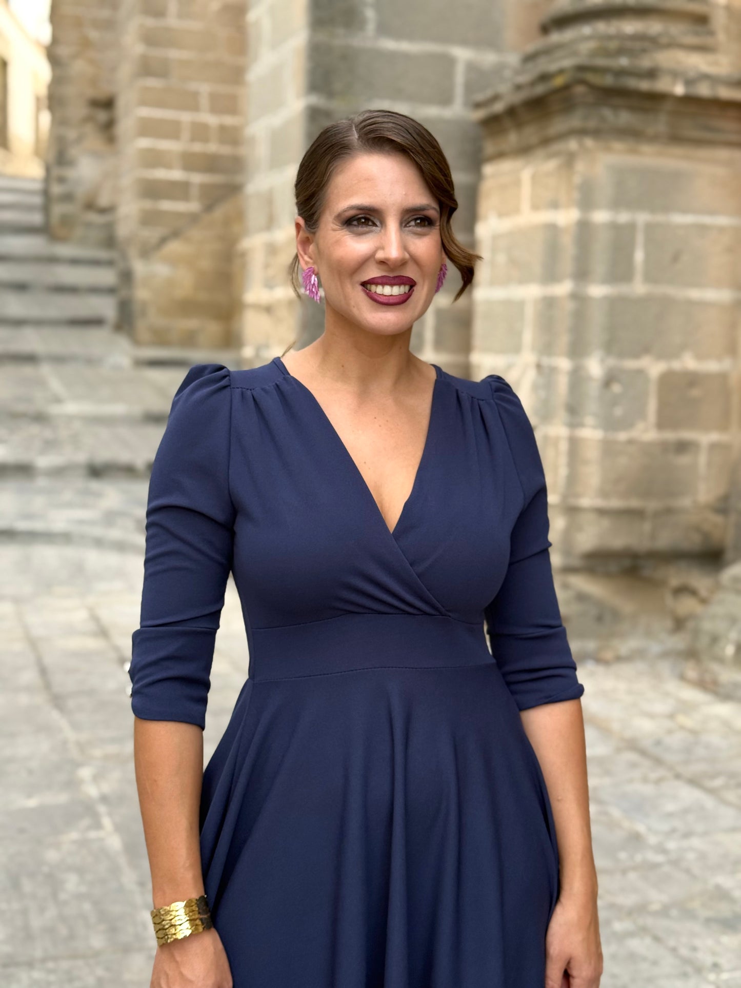 Vestido Yanet Marino