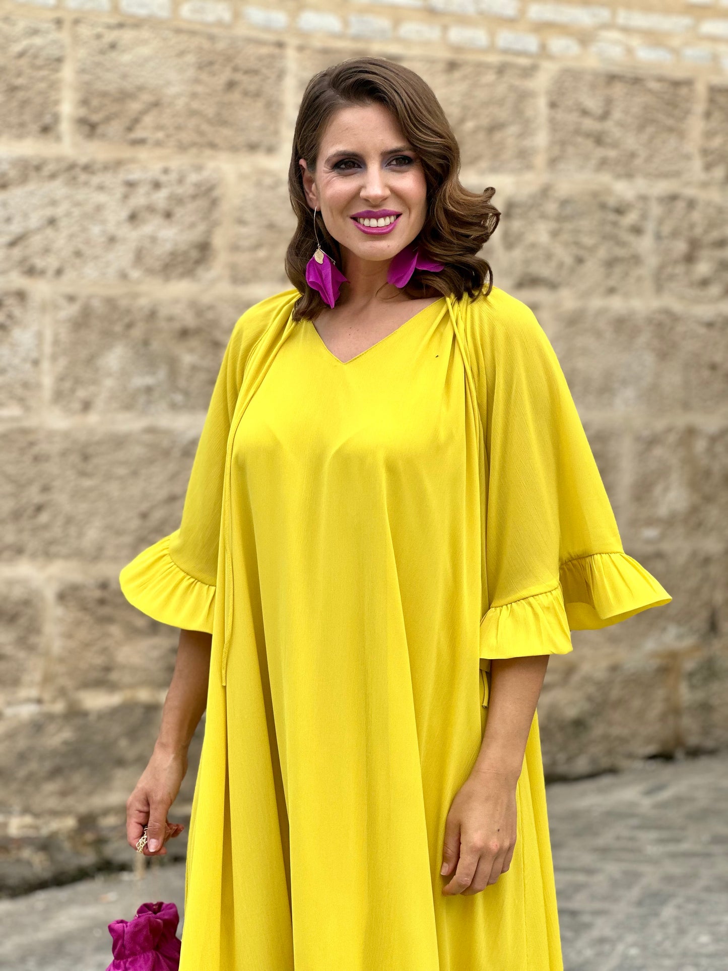 Vestido Casandra Amarillo