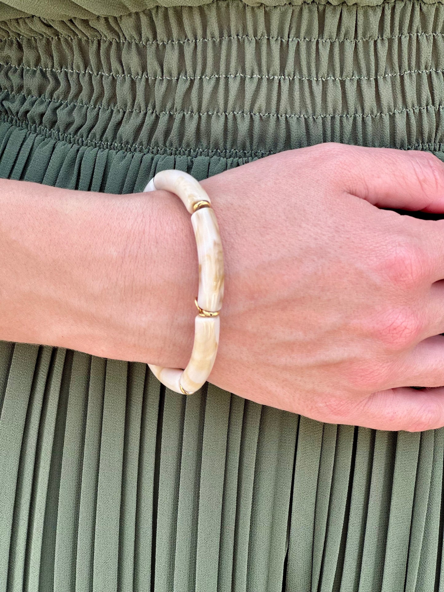 Pulsera Lisa Beige