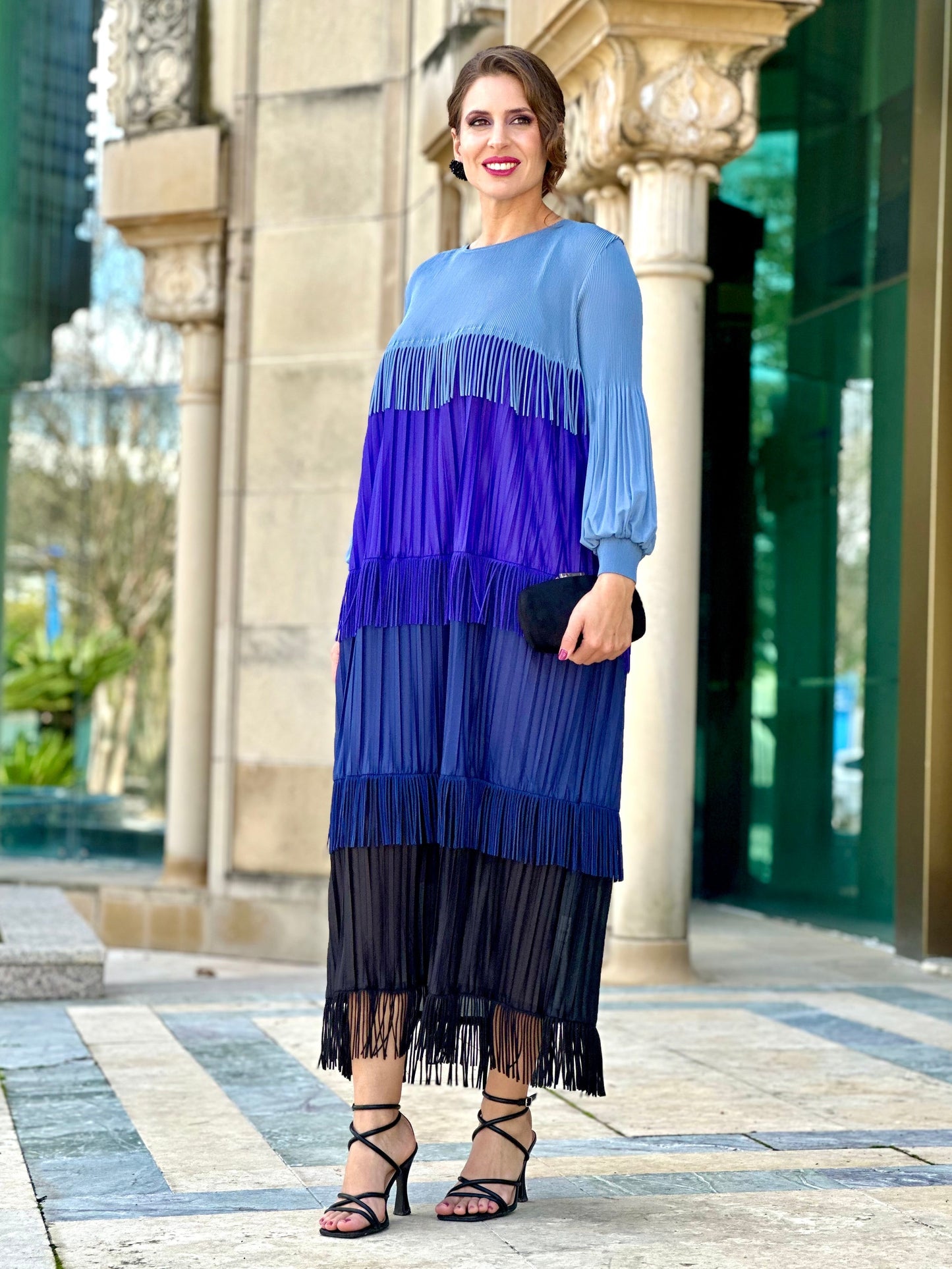 Vestido Adelina Azulón