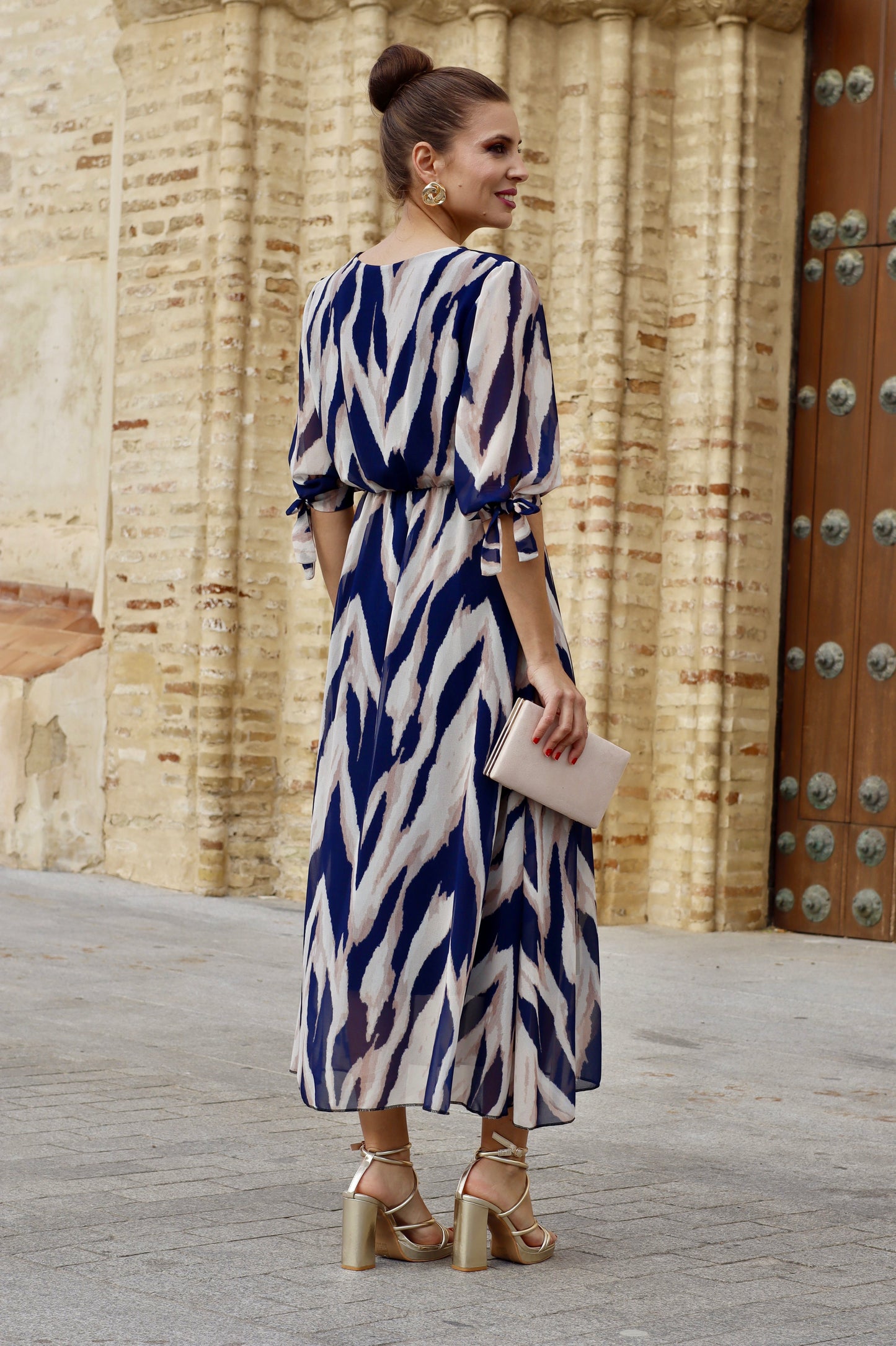 Vestido Idalia Marino
