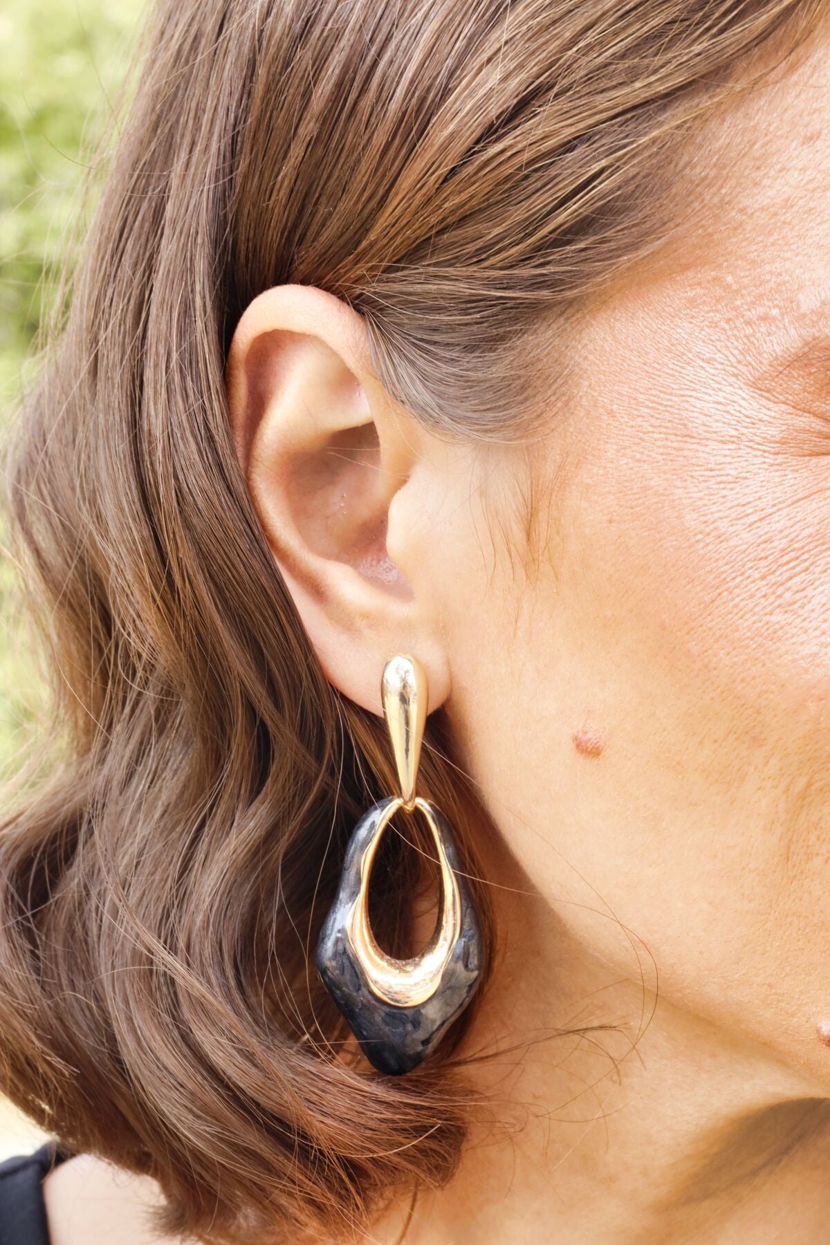 Pendientes Álora Negro