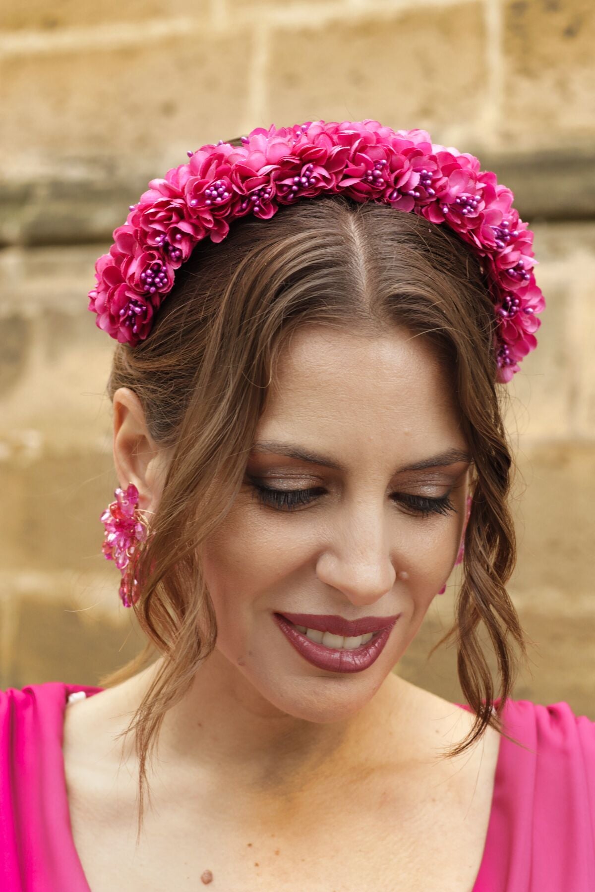 Diadema Floral Buganvilla