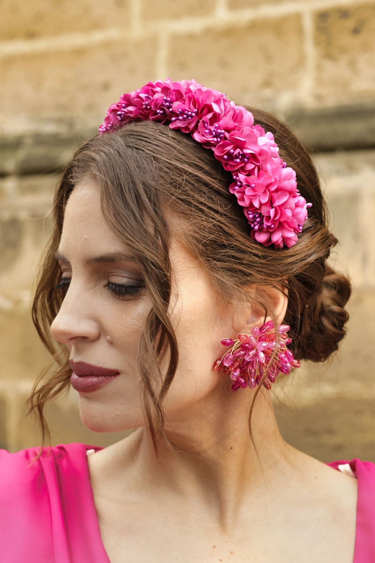 Diadema Floral Buganvilla