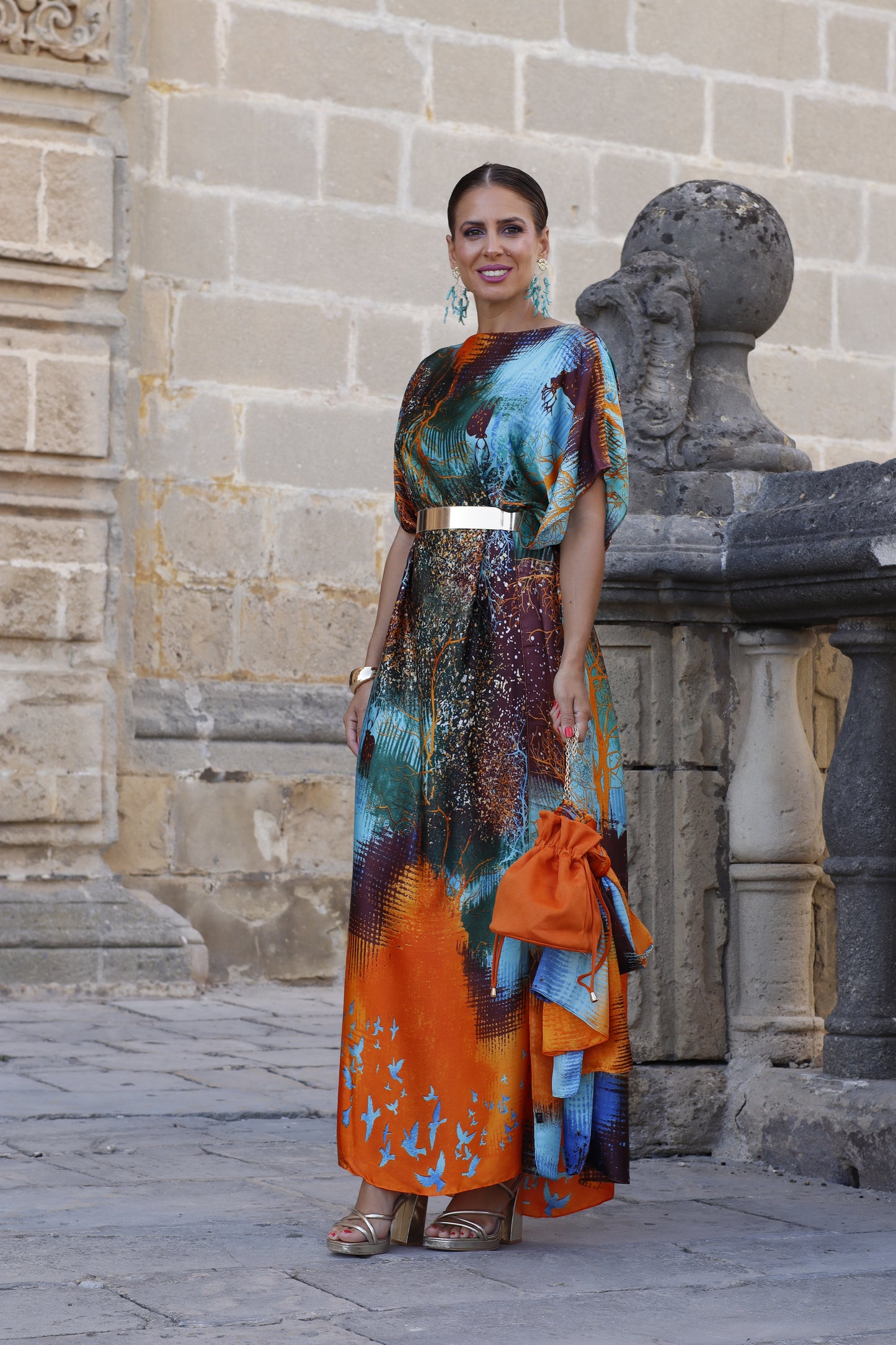 Vestido Elvira Turquesa