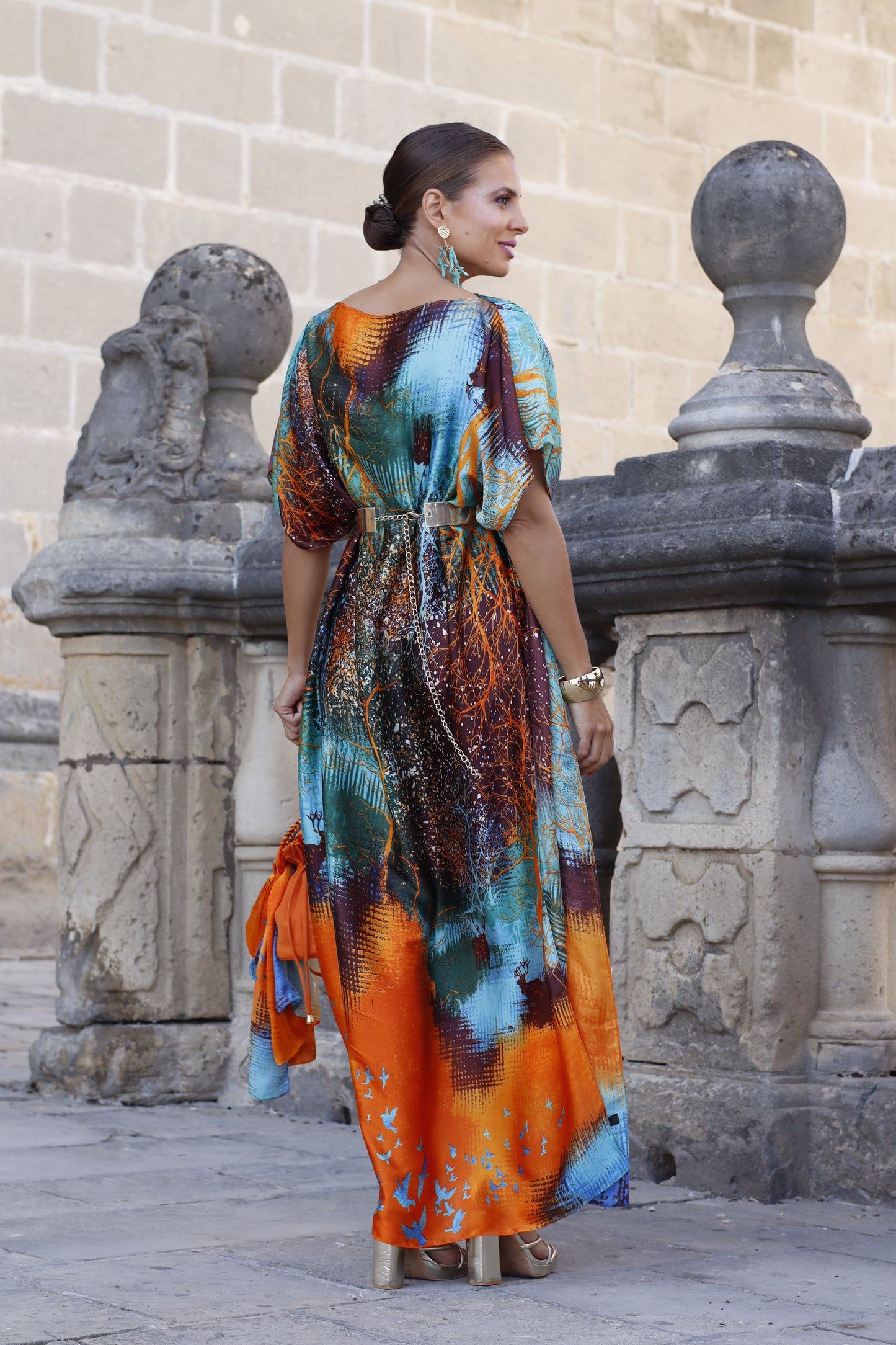Vestido Elvira Turquesa