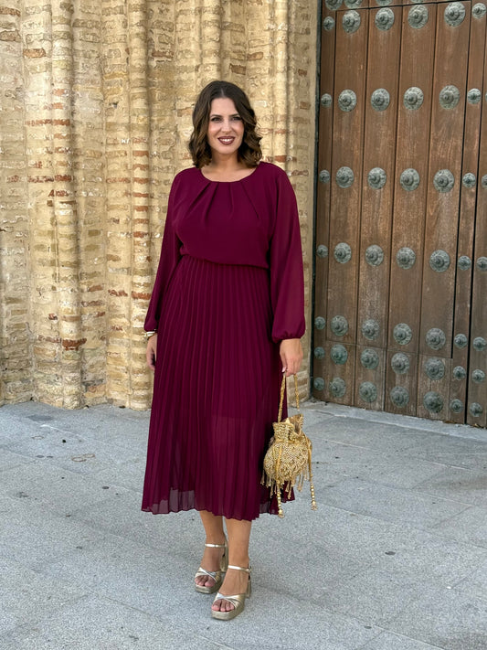 Vestido Bruma Vino