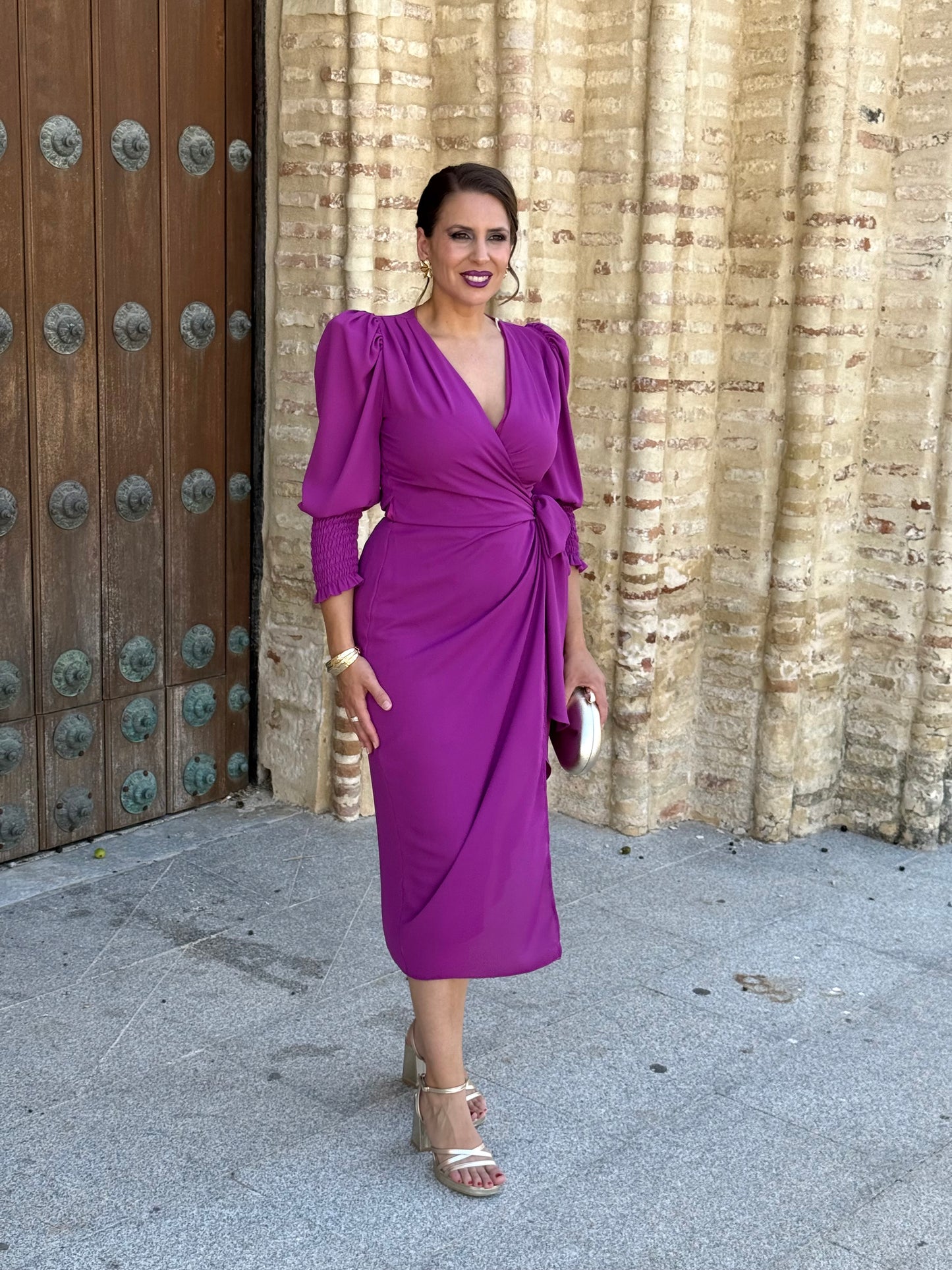 Vestido Vega Buganvilla
