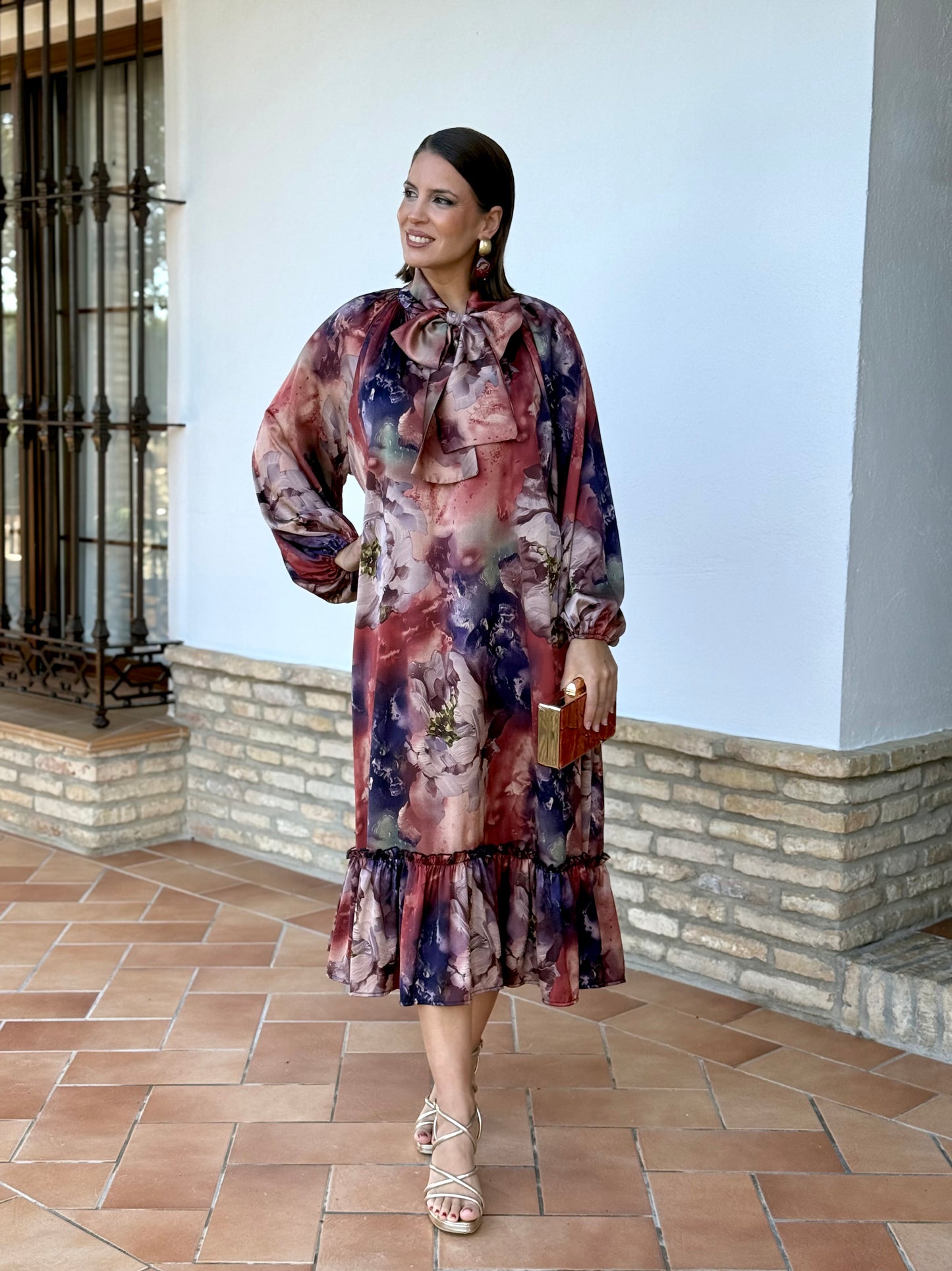 Vestido Karol Burdeos