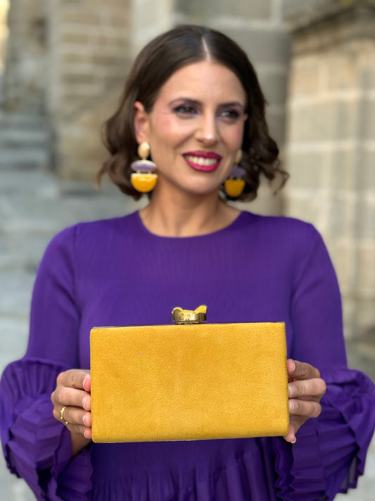 Bolso Acuarela Mostaza