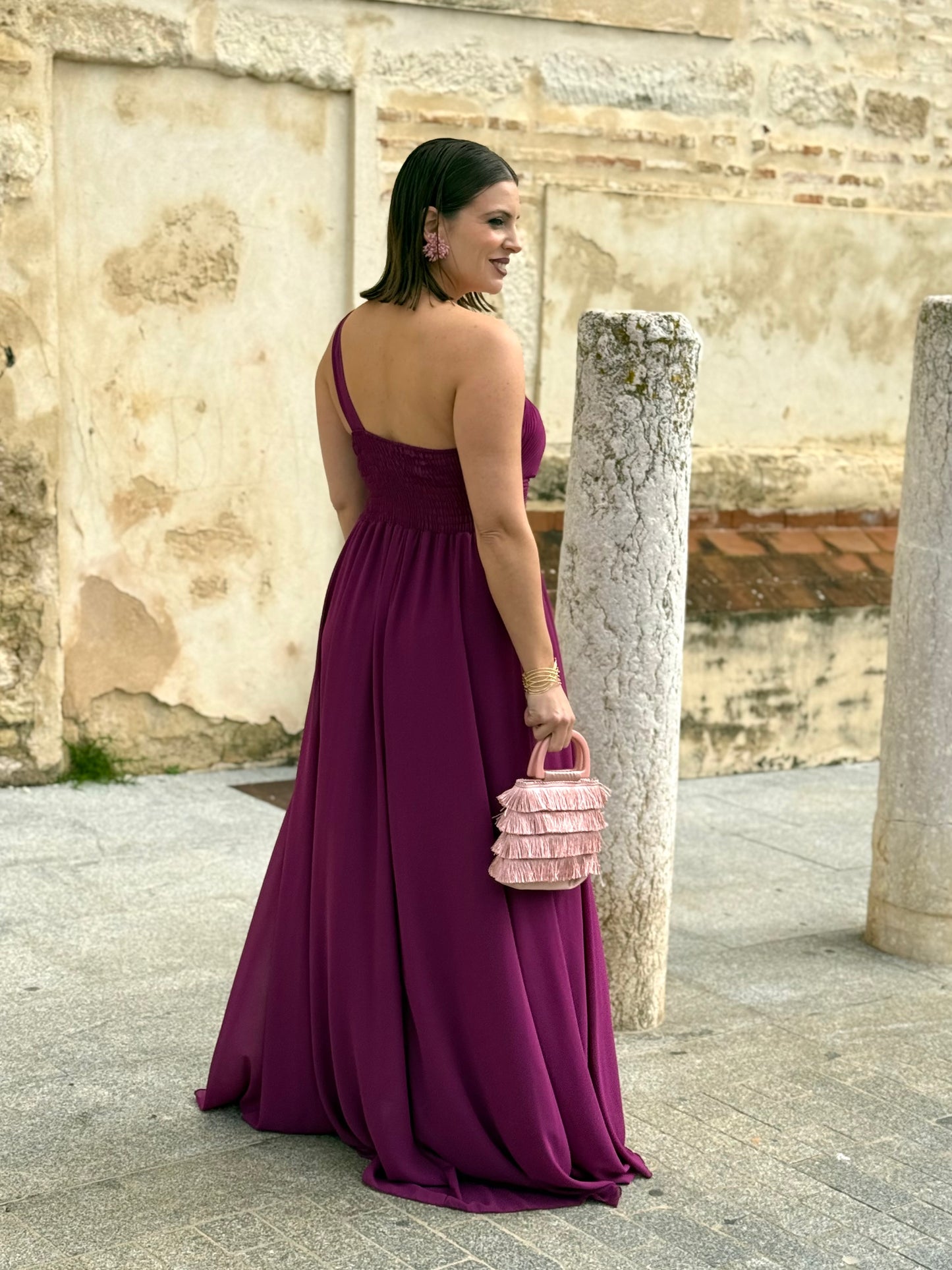 Vestido Samantha Berenjena