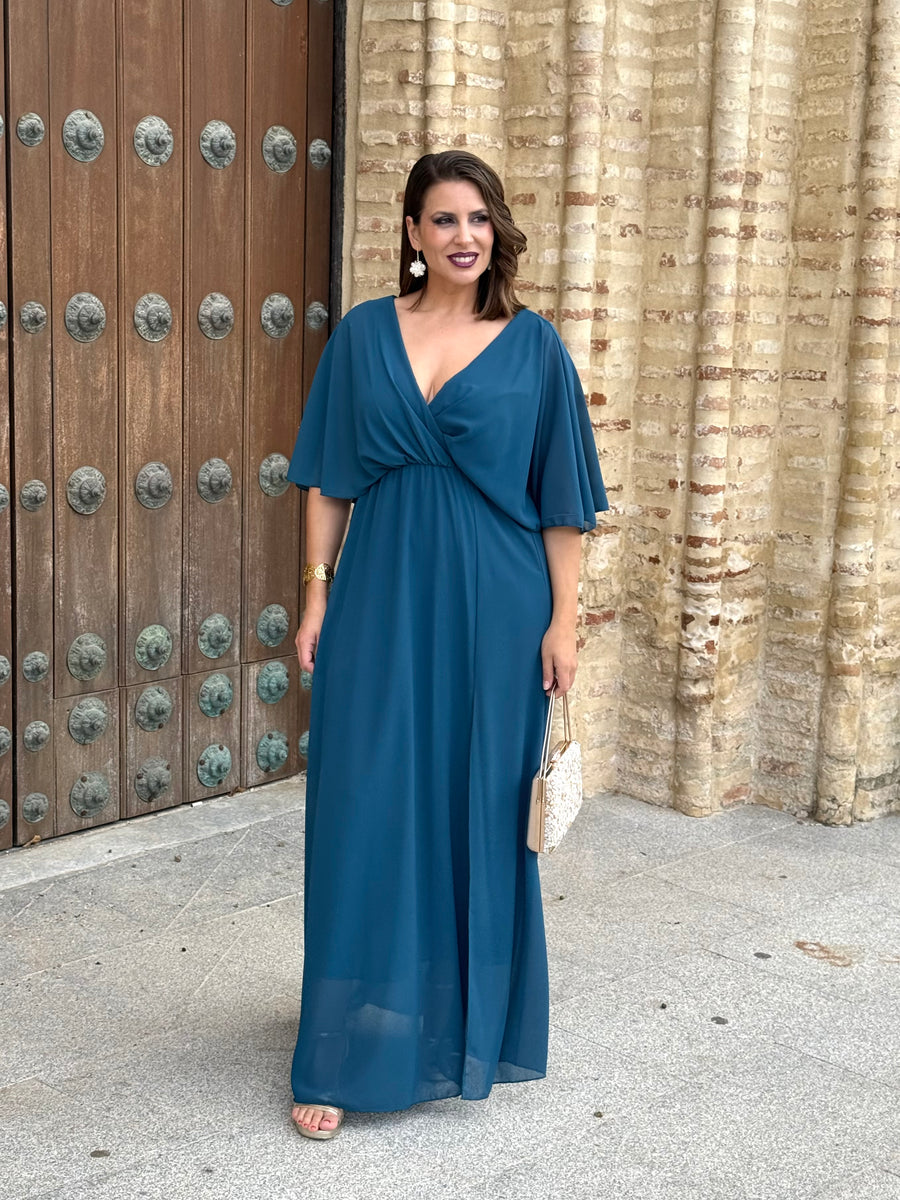 Vestido Venus petróleo