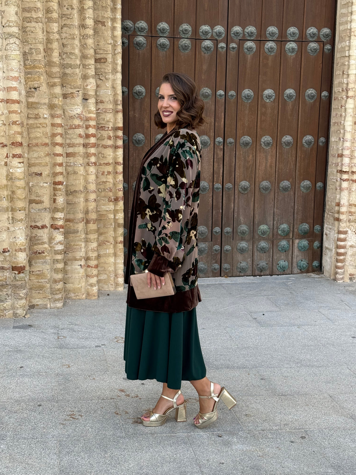 Kimono África Marrón